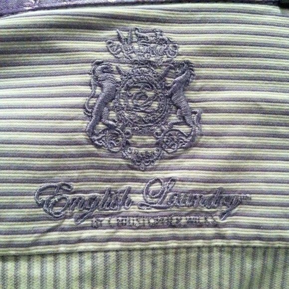 English Laundry ENGLISH LAUNDRY MEN'S 100%COTTON CASUAL SHIRT 16.5/32-33 Size US L / EU 52-54 / 3 - 10 Thumbnail