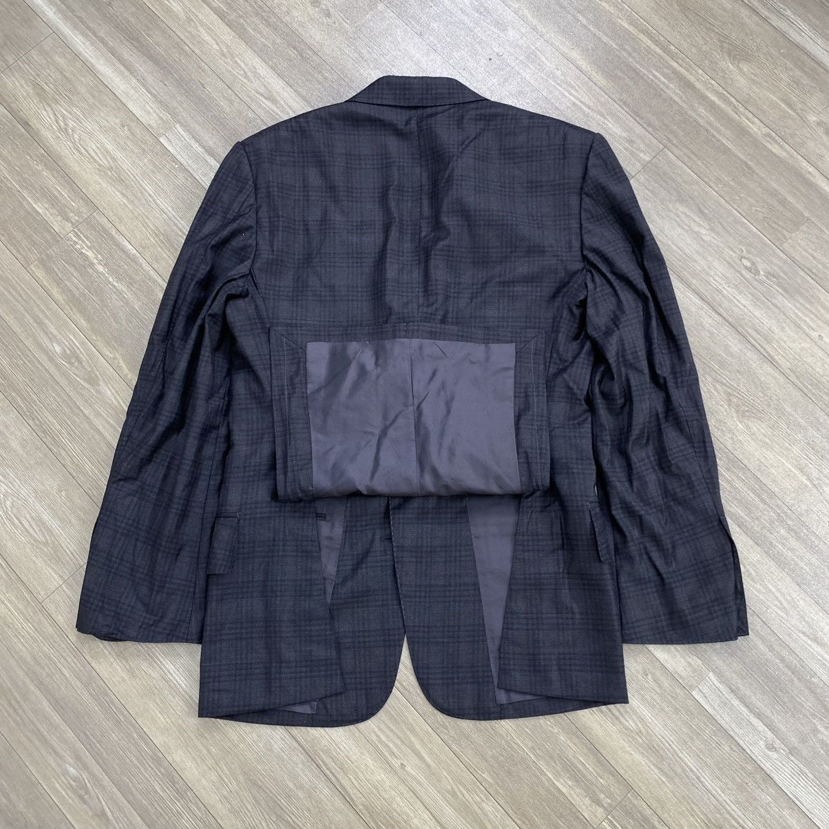 Tom Ford Vintage Tom Ford Shelton Plaid Patterned Wool Blazer Jacket Size 46R - 17 Thumbnail