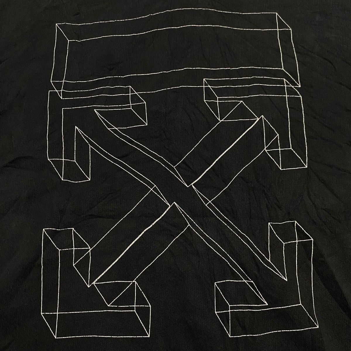 Off-White FW2018 OFF WHITE BY VIRGIL ABLOH 3D LINE CREWNECK Size US L / EU 52-54 / 3 - 11 Thumbnail
