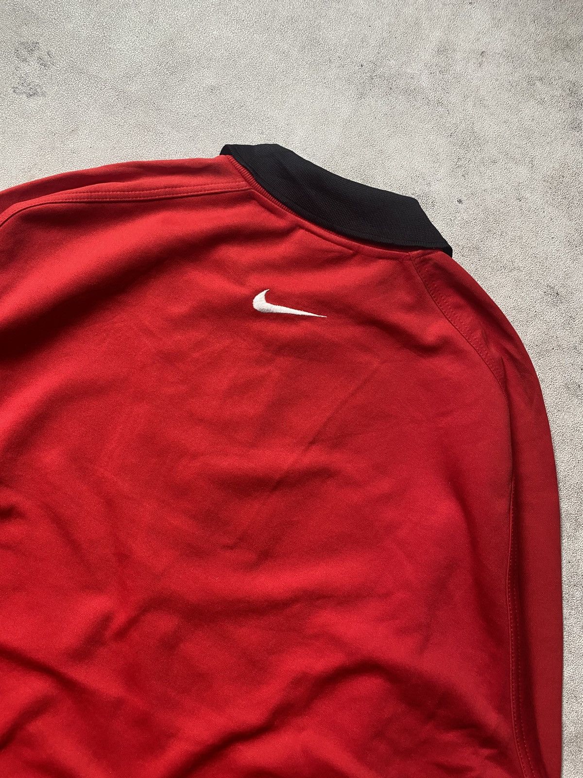 Nike 90s NIKE BIG SWOOSH HALF-ZIP SWEATSHIRT Size US M / EU 48-50 / 2 - 7 Thumbnail