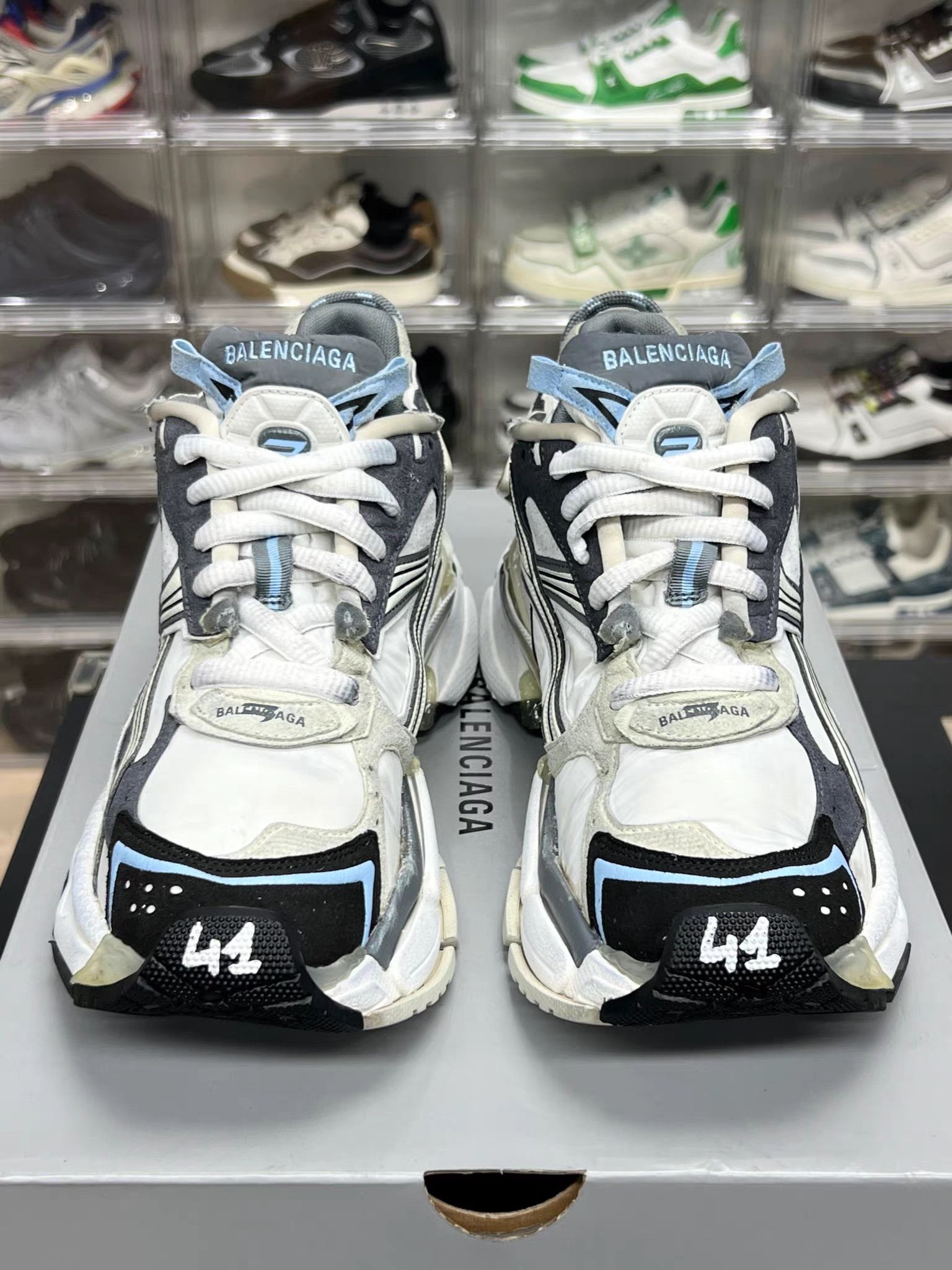 Balenciaga Balenciaga Runner Sneakers K15 Size US 8 / EU 41 - 2 Thumbnail