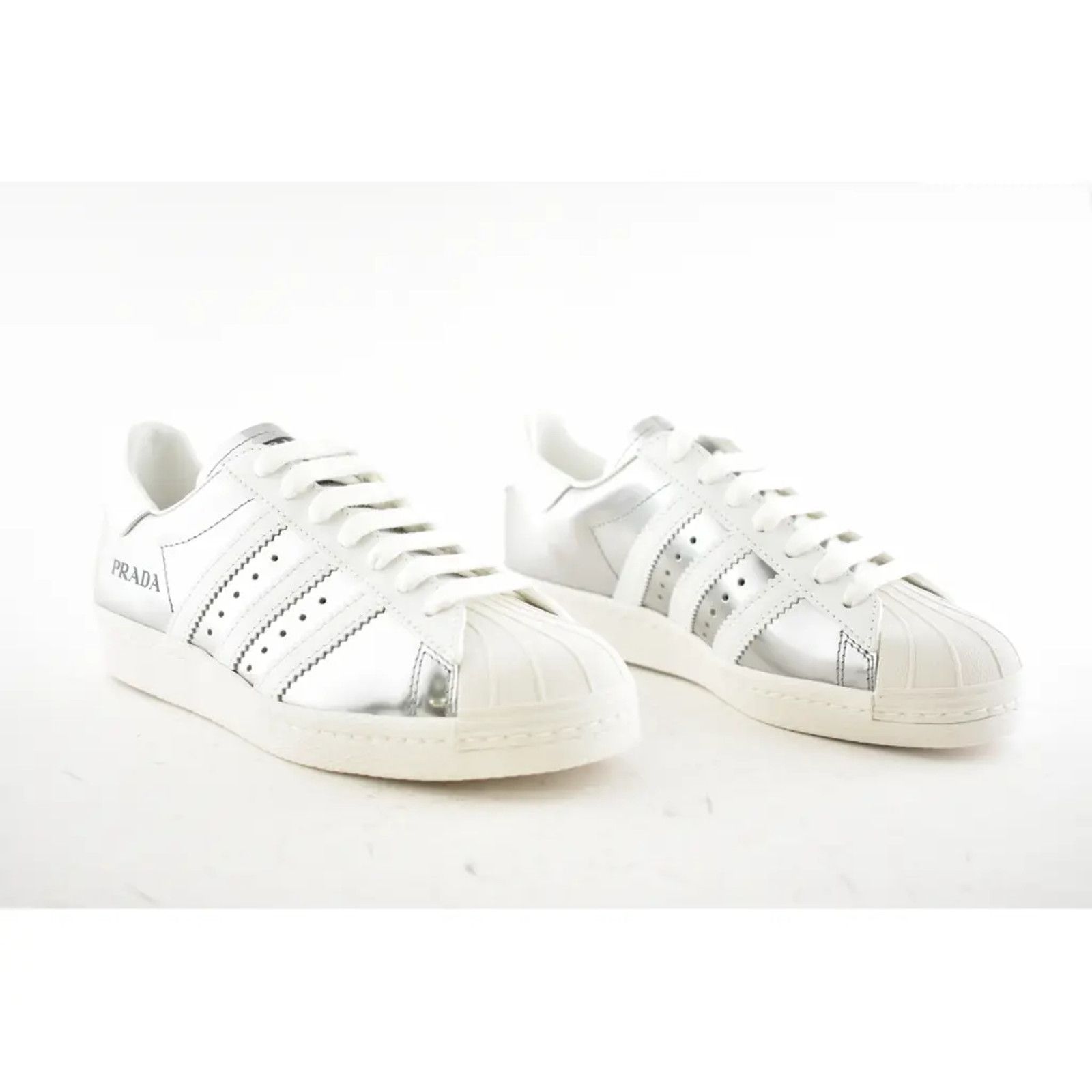 Prada Superstar Low Top Flat Trainer Sneaker Mens 4 Women 6 / 7 Size US 6 / IT 36 - 3 Thumbnail