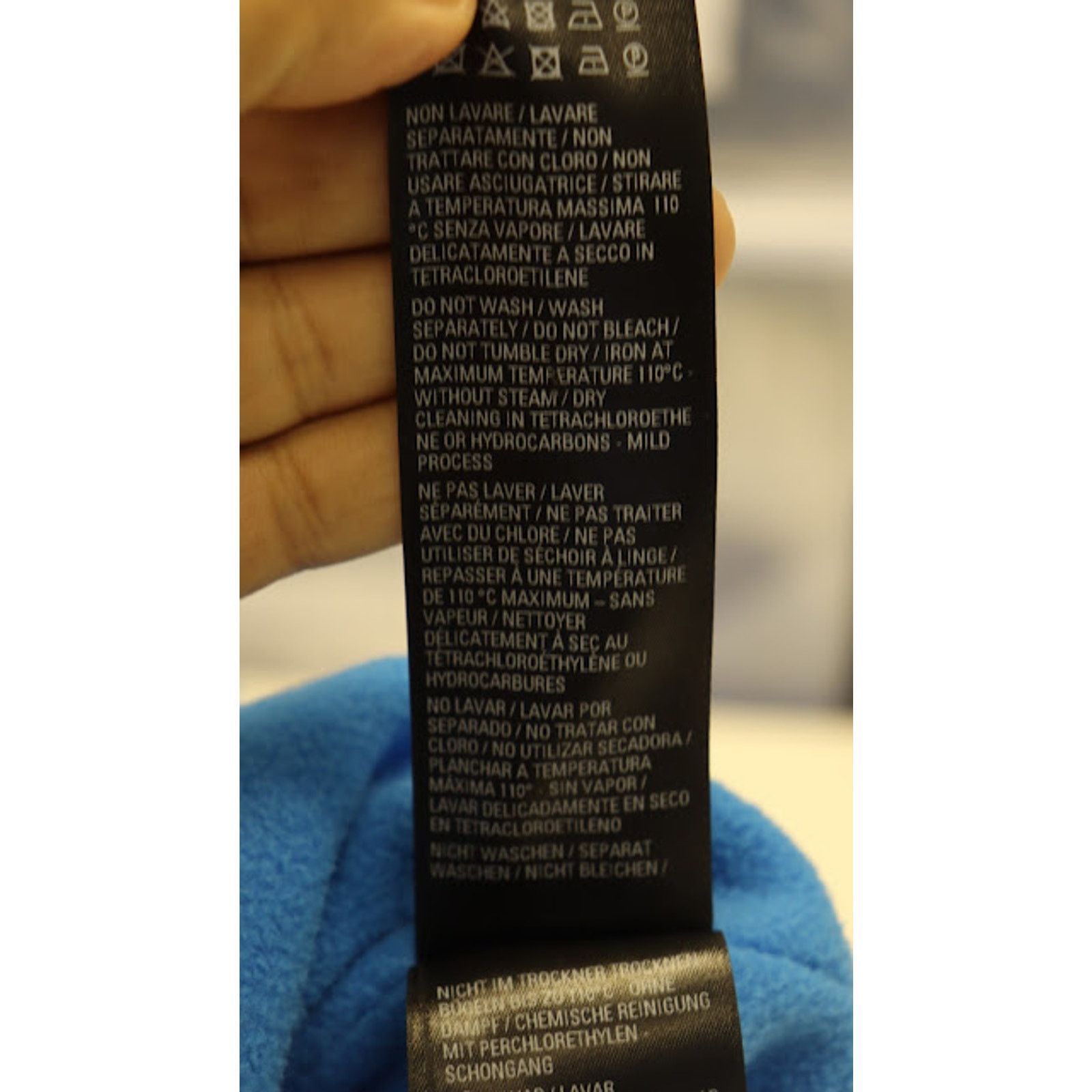 Adidas × Balenciaga o1rshd1 Fleece Hoodie in Blue Size US XS / EU 42 / 0 - 11 Thumbnail