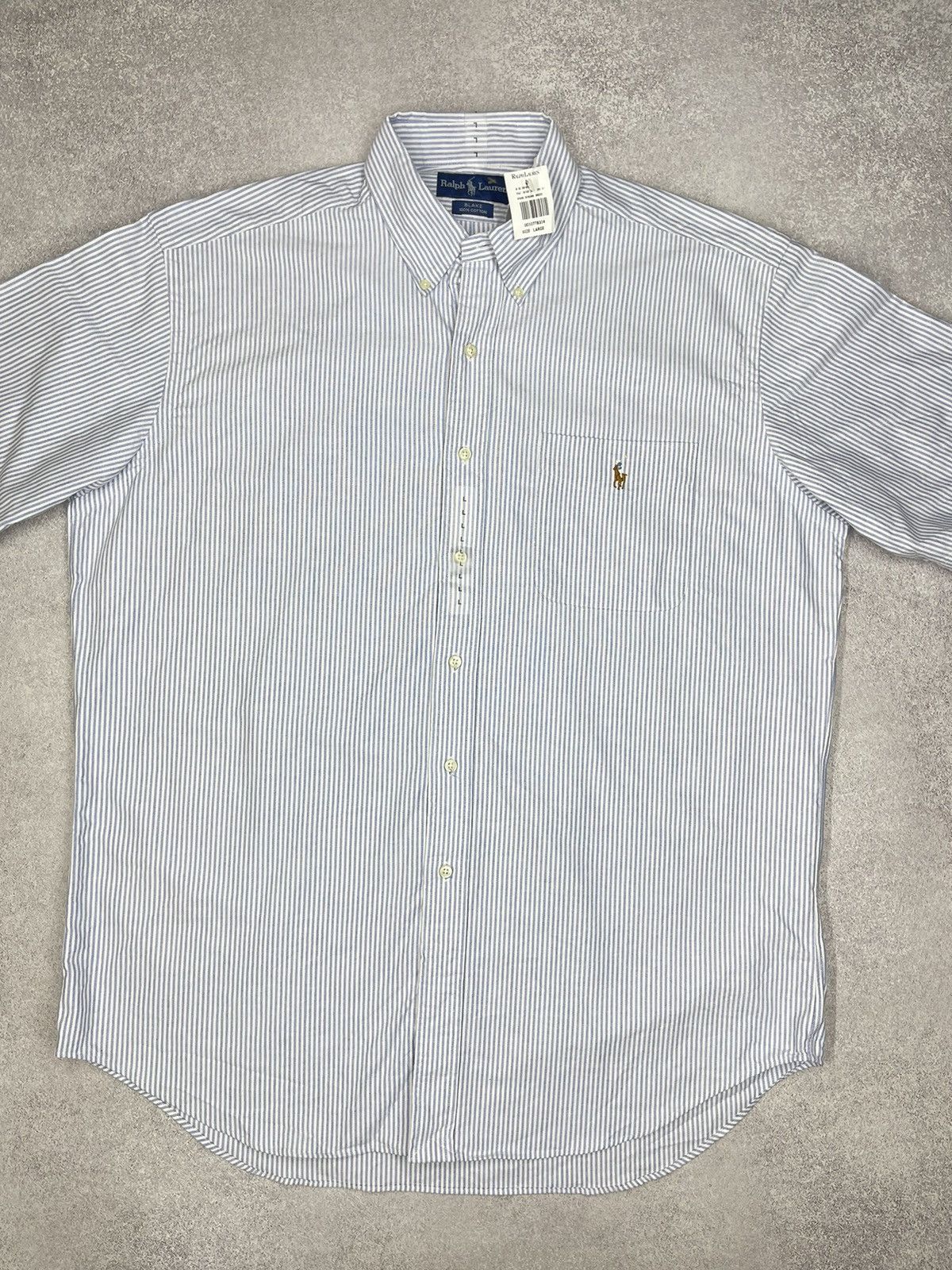 Polo Ralph Lauren Vintage New Polo Ralph Lauren Oxford Striped Shirt Y2K Size US L / EU 52-54 / 3 - 2 Thumbnail
