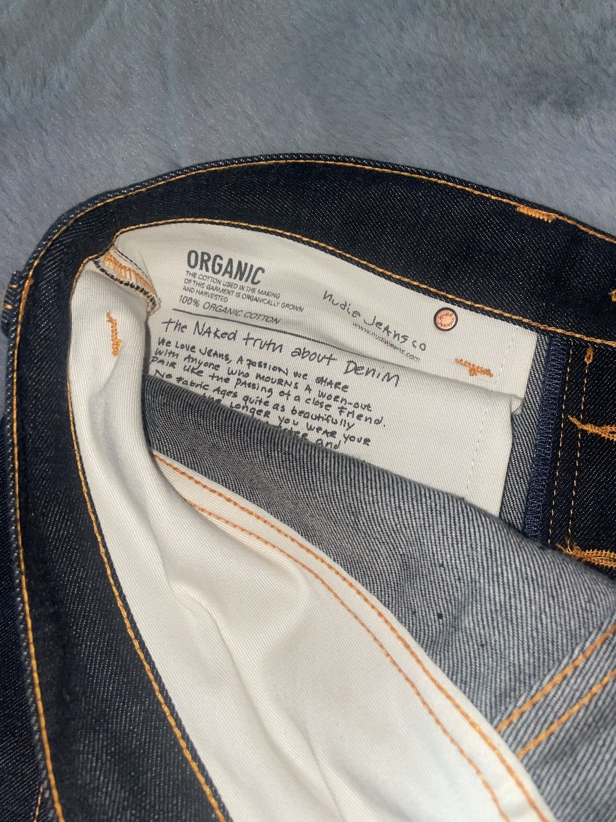 Nudie Jeans Limited edition Nudie jeans dry yoke embo size 32 Size US 32 / EU 48 - 6 Thumbnail