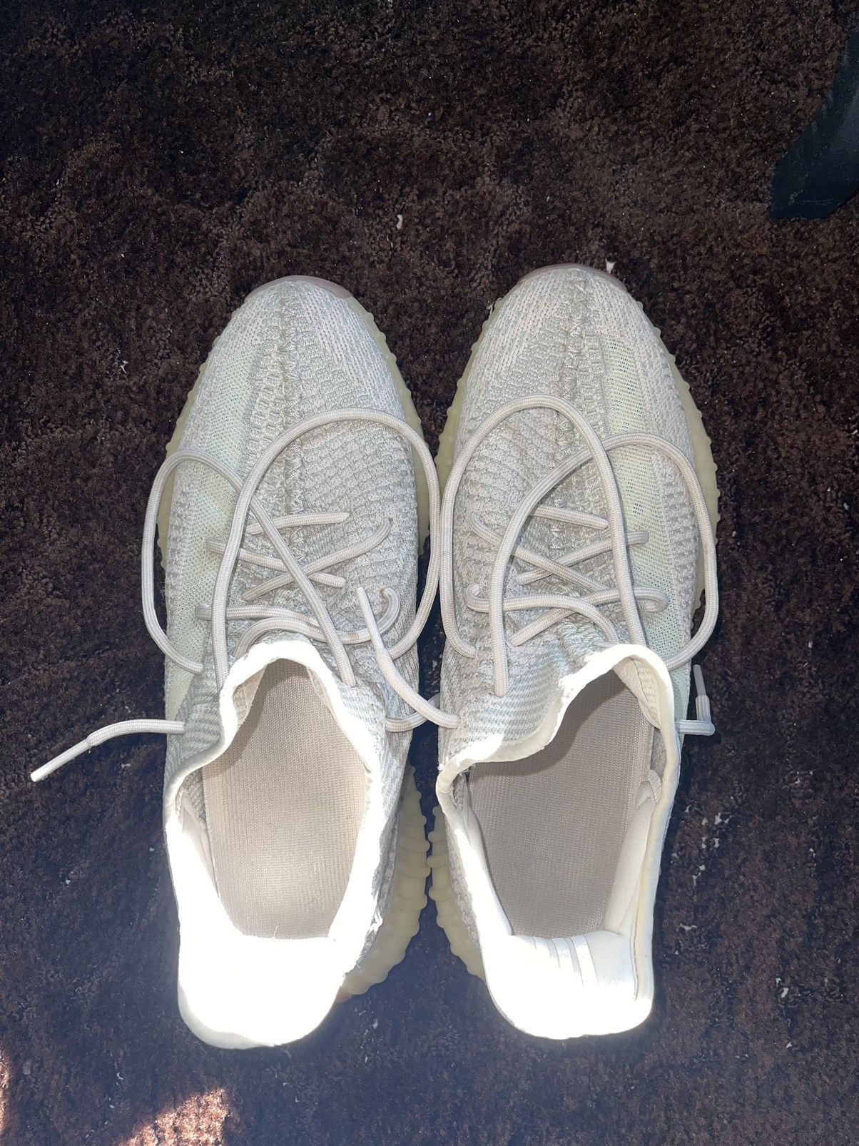 Adidas Yeezy boost 350 V2 natural Size US 12 / EU 45 - 1 Thumbnail