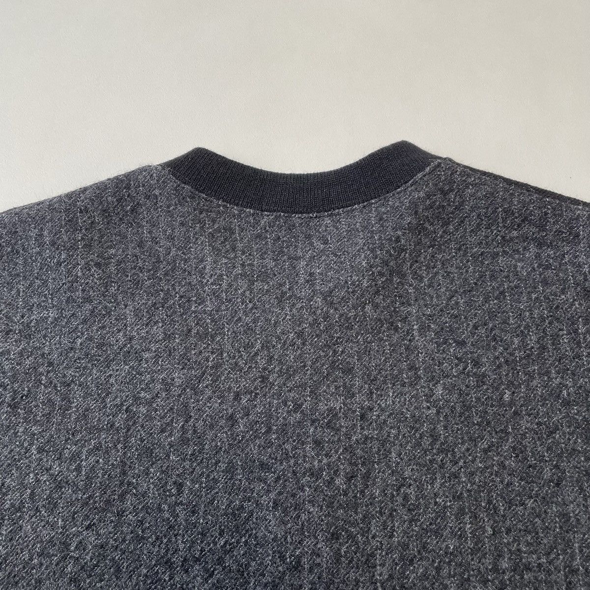 Comme des Garcons A/W 23 Boxy Fit Black Wool Zip Sweater Size US L / EU 52-54 / 3 - 14 Thumbnail