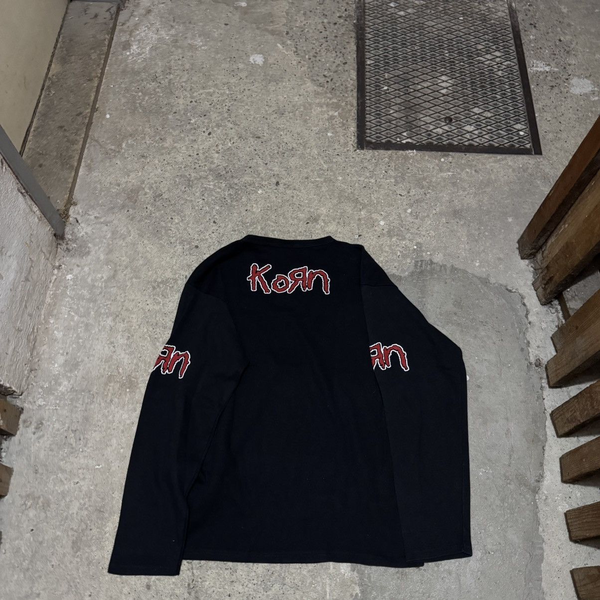 Band Tees × Vintage Vintage Korn 00‘ long sleeve Size US XL / EU 56 / 4 - 4 Thumbnail