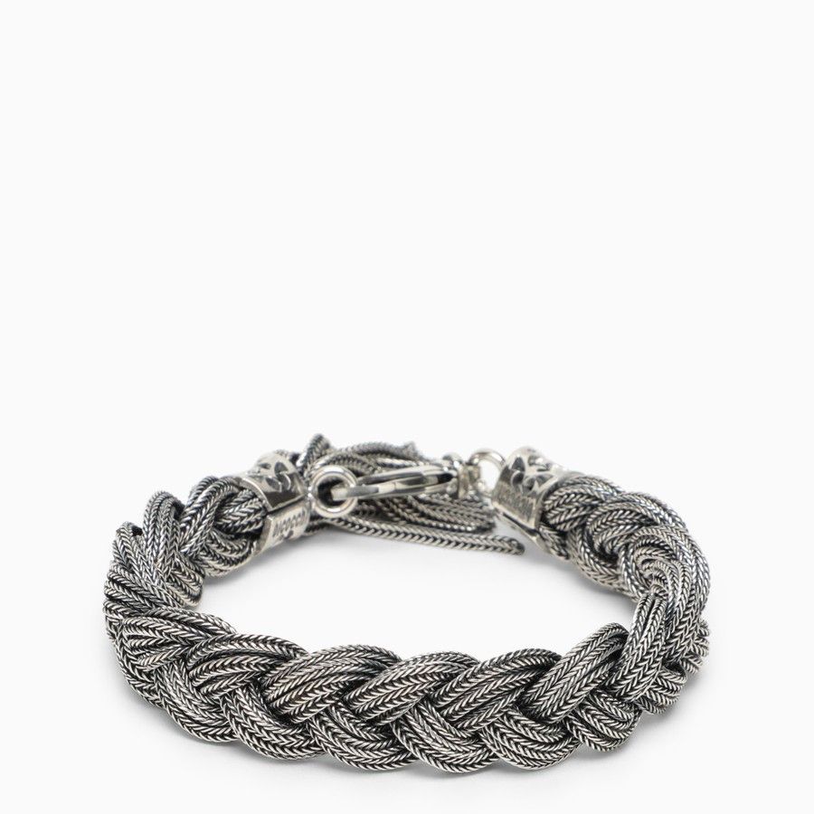 Emanuele Bicocchi o1d2blof0225 Size: M / Bracelet in Silver Size ONE SIZE - 1 Thumbnail