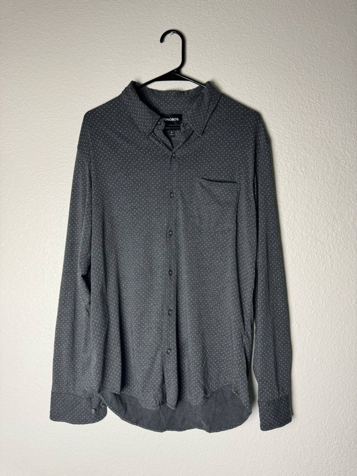Bonobos BONOBOS BUTTONDOWN BLACK MEN'S SHIRT Size US M / EU 48-50 / 2 - 1 Thumbnail
