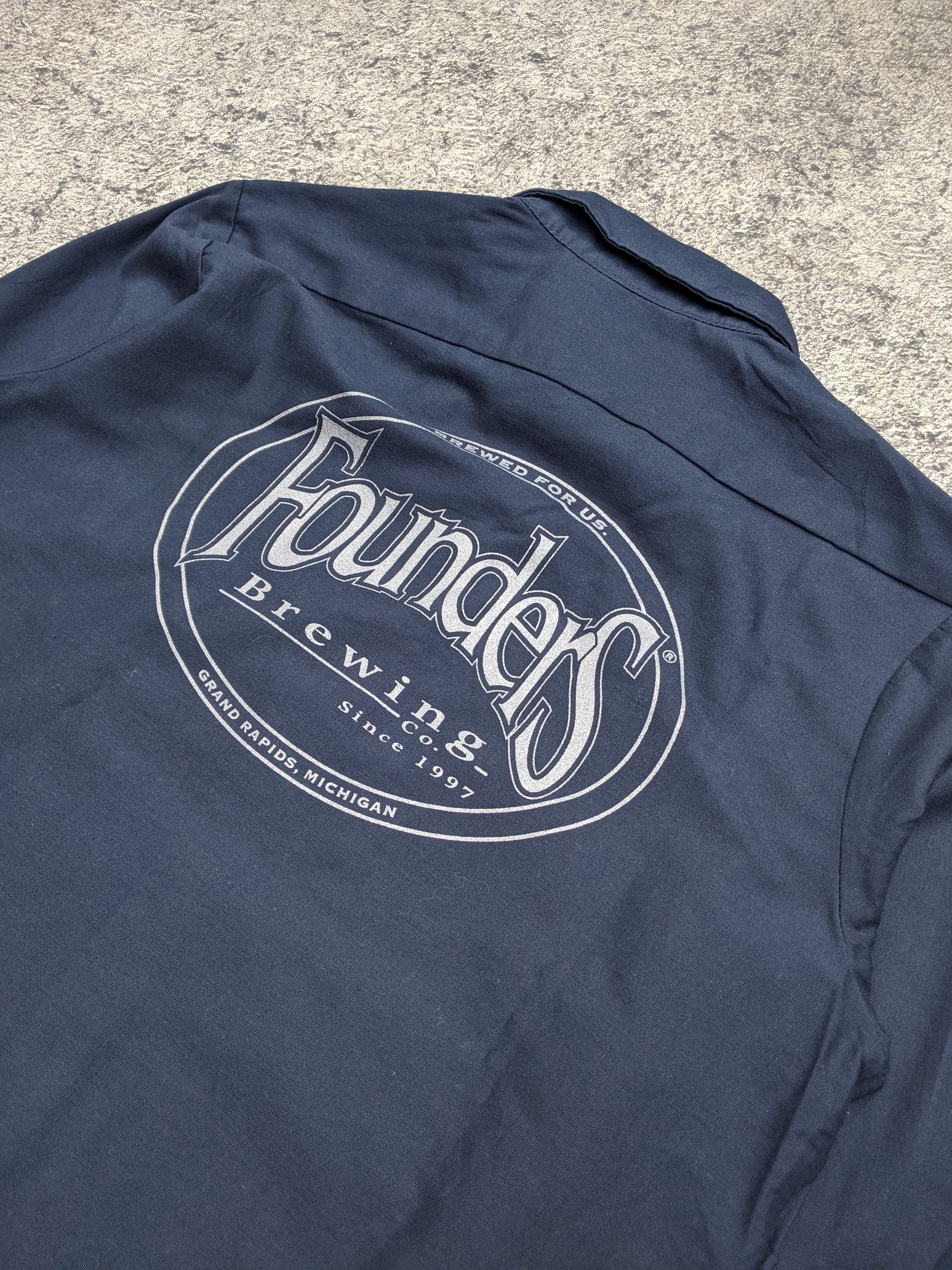 Red Kap Founders Beer Brewing Work Shirt Size US S / EU 44-46 / 1 - 3 Thumbnail