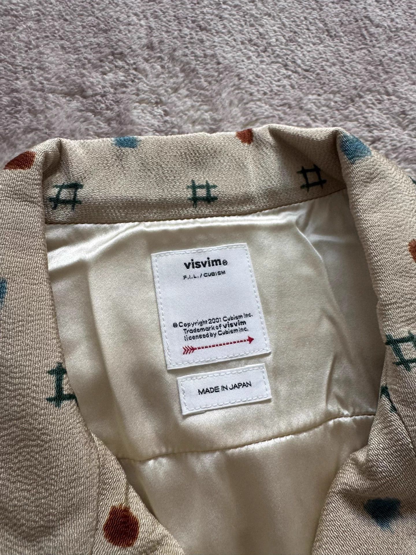 Visvim VISVIM 25SS WALLIS SS SHIRT MAWATA SILK ivory 2 Size US M / EU 48-50 / 2 - 3 Thumbnail
