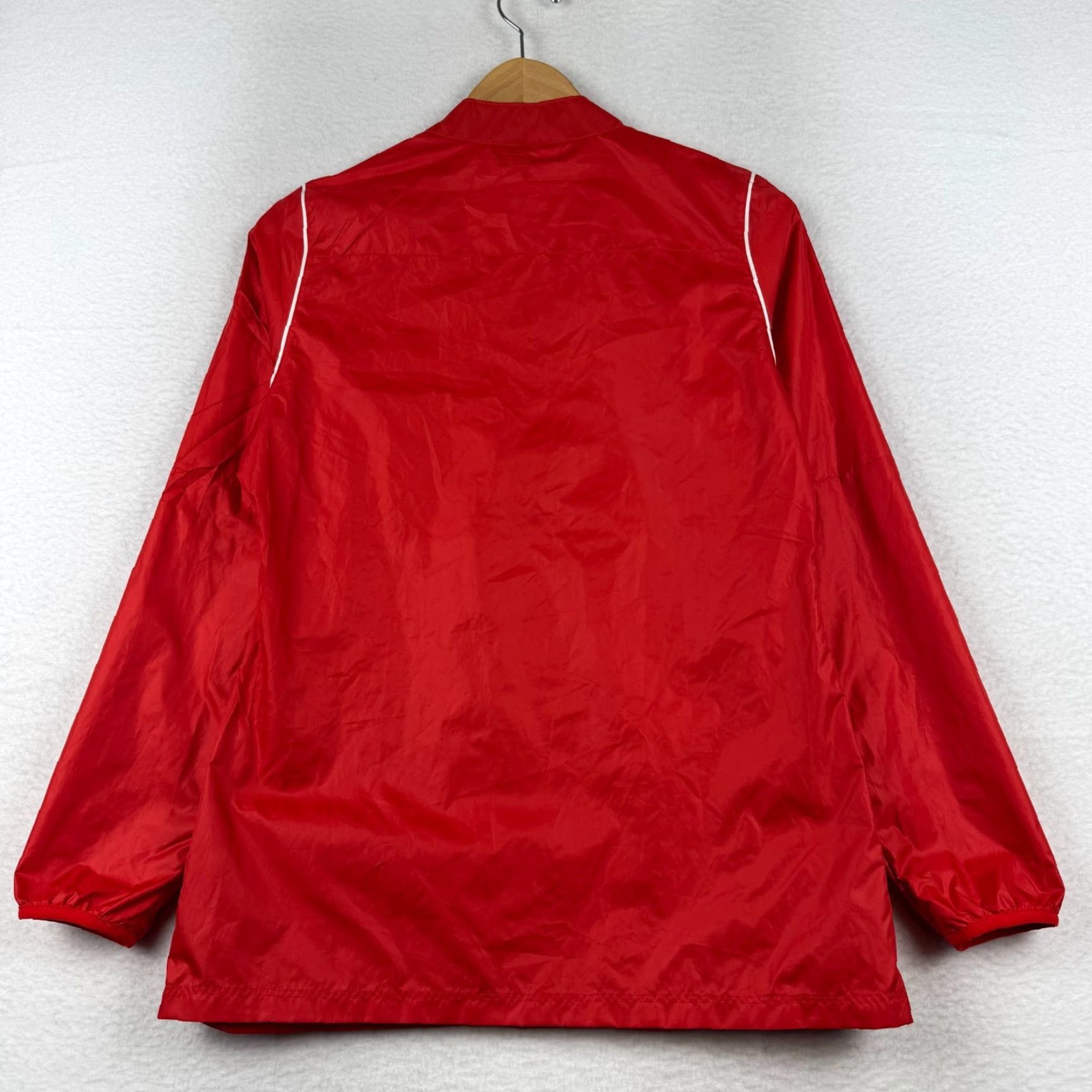 Nike Nike Womens S Red SMU Texas Full Zip Rain Jacket BV6895-657 Size S / US 4 / IT 40 - 6 Thumbnail
