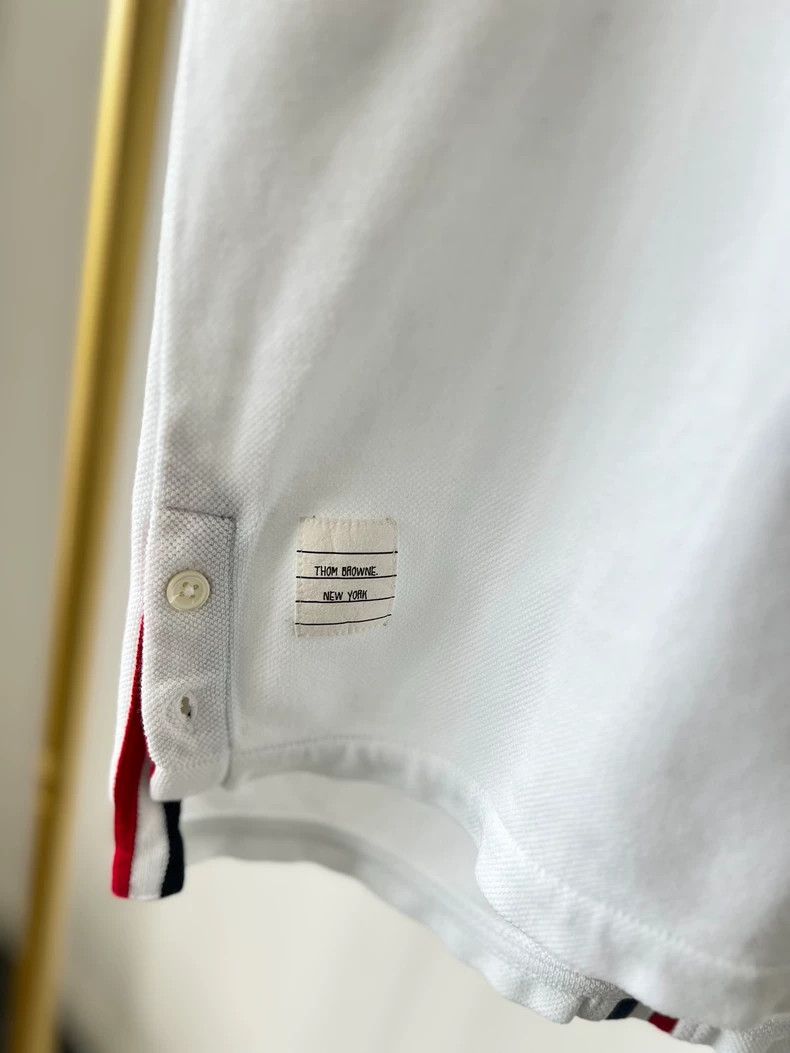 Thom Browne Thom Browne Cotton round neck short sleeves Size XS / US 0-2 / IT 36-38 - 4 Thumbnail
