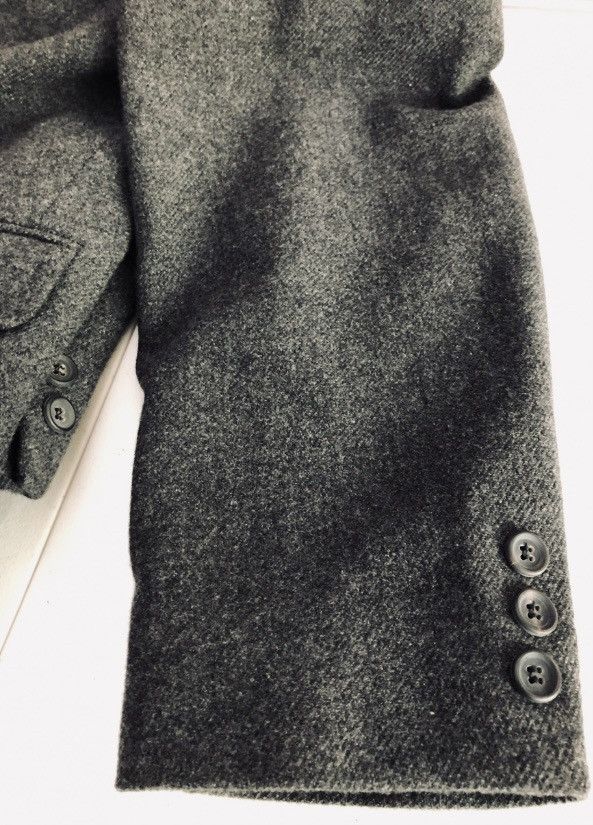 Yohji Yamamoto YYPH vintage grey wool/cashmere sport coat S NEW Size 42R - 8 Thumbnail