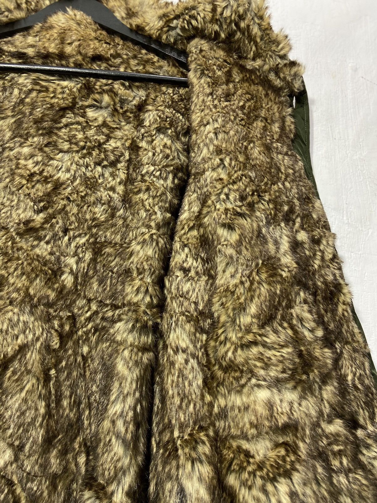 Zadig & Voltaire Zadig & Voltaire Green Fur Down Jacket Nylon Size US M / EU 48-50 / 2 - 12 Thumbnail
