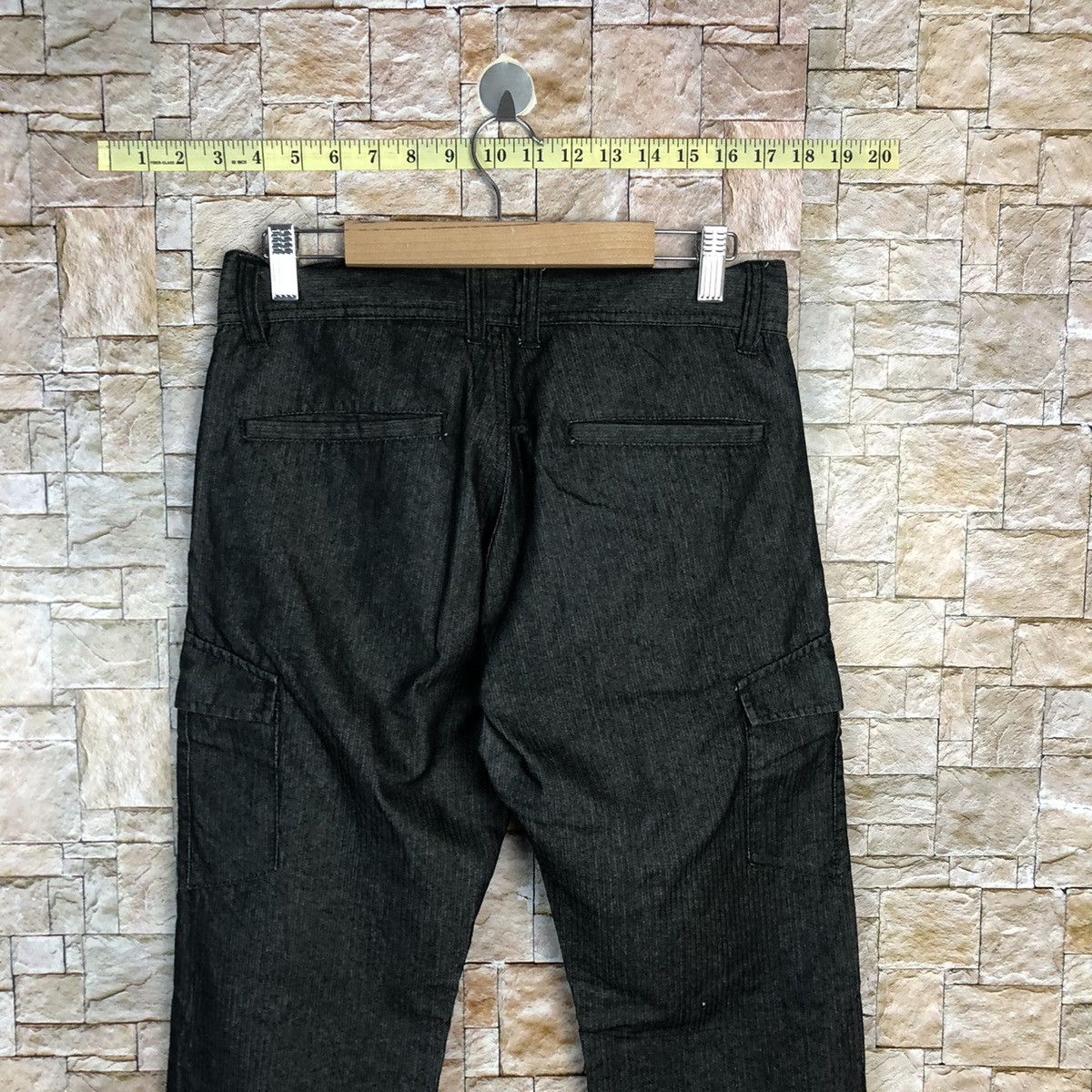 Japanese Brand Avail Dark Blue Cargo Multipocket Pants #A324 Size US 30 / EU 46 - 17 Thumbnail