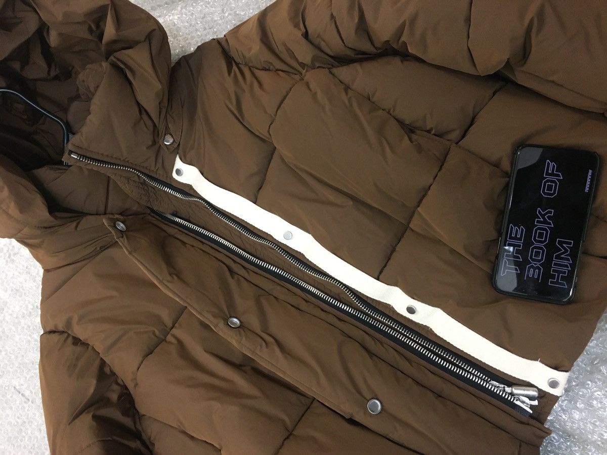 Designer × Rhude Designer Rhude Brown Puffer Jacket Size US XS / EU 42 / 0 - 7 Thumbnail