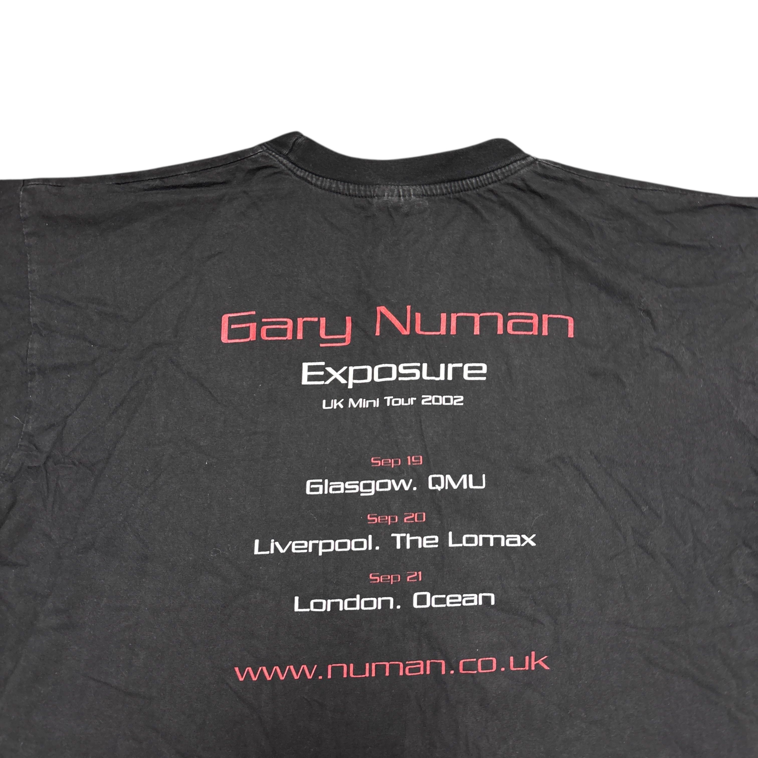 Band Tees 2002 Gary Numan Shirt Band Tee Bauhaus Talking Heads Gothic Size US XL / EU 56 / 4 - 11 Thumbnail