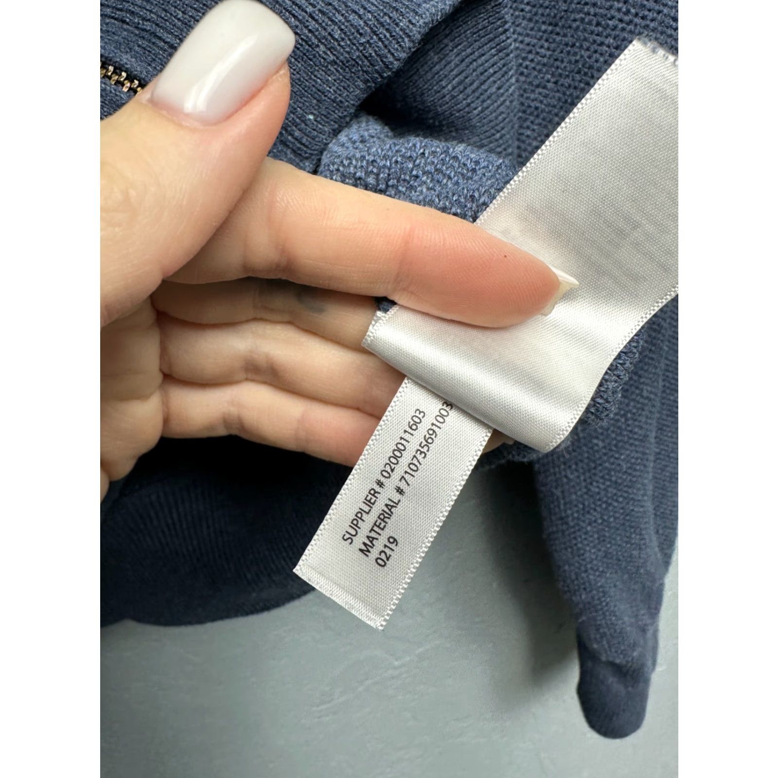 Polo Ralph Lauren Polo Ralph Lauren Mens Full Zip Sweatshirt Sweater Size L Blue Cotton Logo Full Zip Vintage: No Size US L / EU 52-54 / 3 - 7 Thumbnail