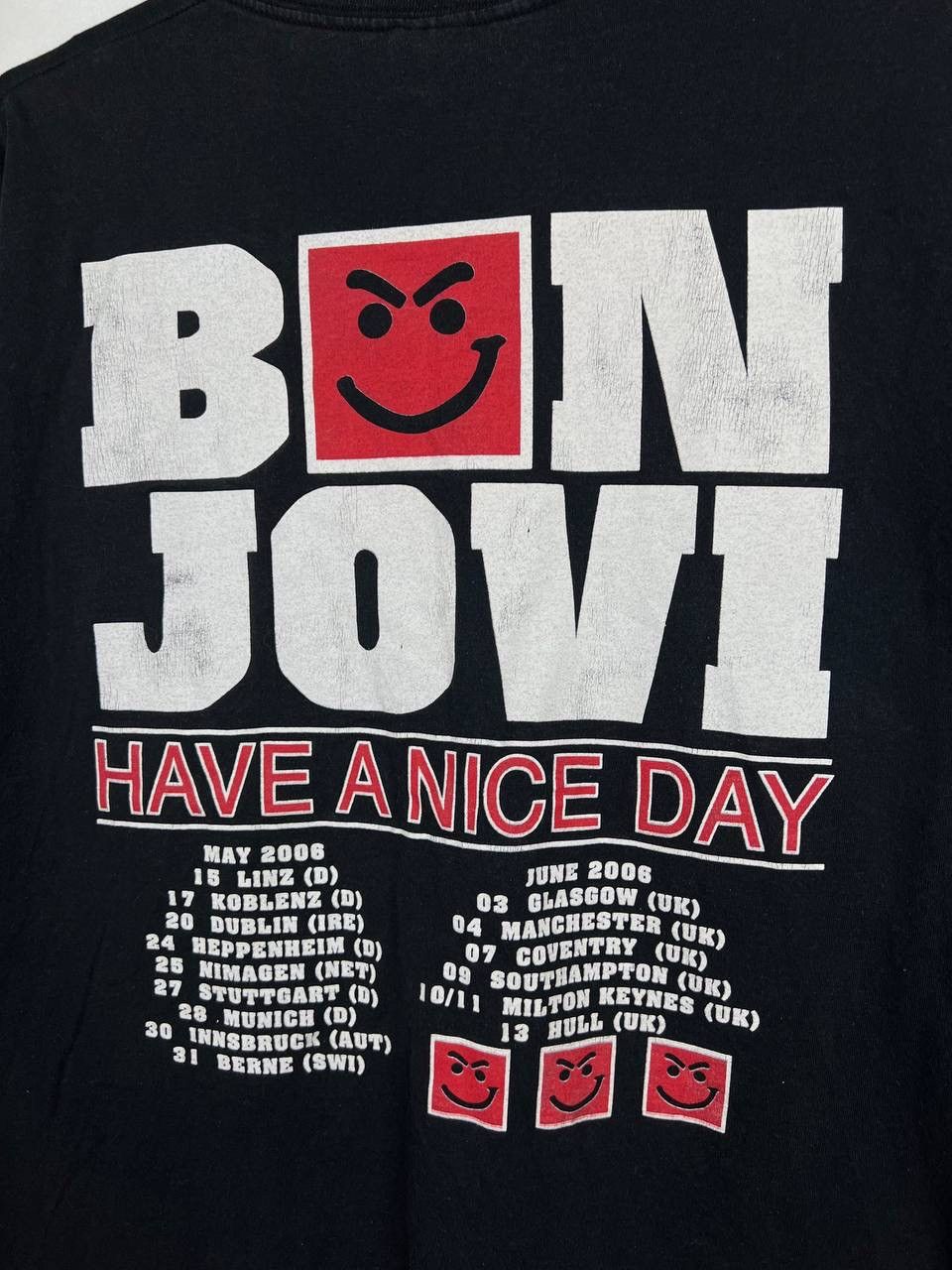 Vintage Bon Jovi Have A Nice Day 2006 vintage long sleeve size L Size US L / EU 52-54 / 3 - 3 Thumbnail