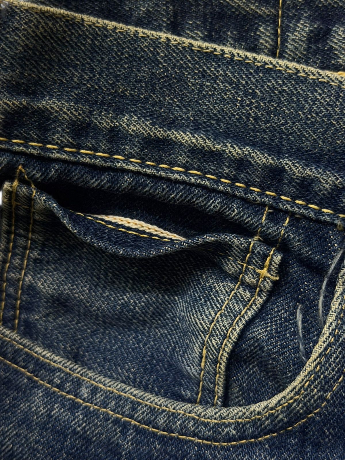 Denime Vintage 00s DENIME Lot 578 Japanese Selvedge Denim Jeans W30 Size US 30 / EU 46 - 10 Thumbnail