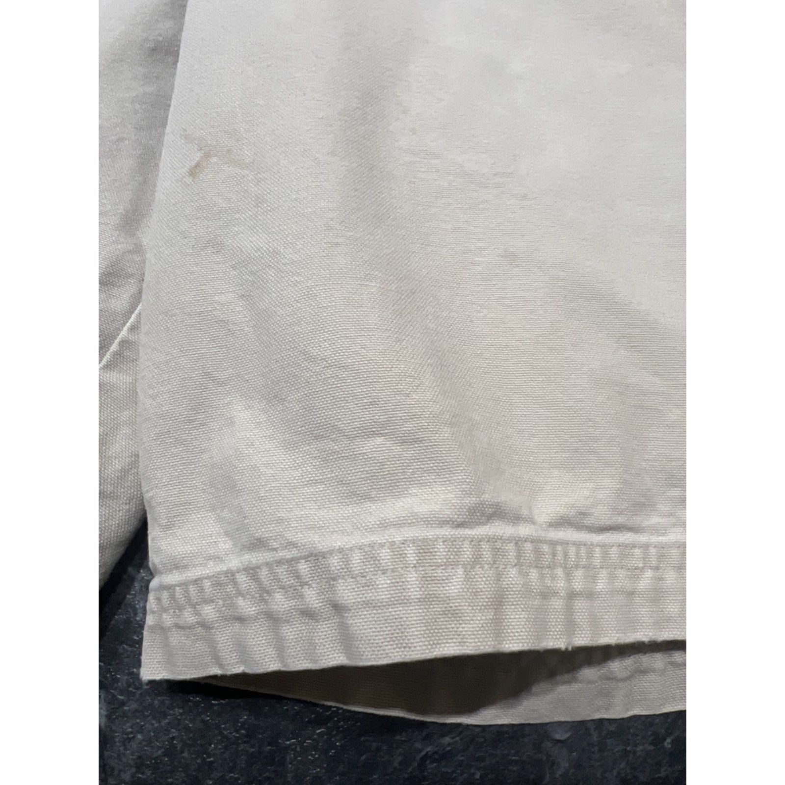 Patagonia Patagonia Khaki Beige Hiking Cotton Chino Shorts Mens Size 40 Regular Chinos Casual Zip Solid Beige Cotton 57130 Department Men Inseam 9 in Size 40 Size US 33 - 3 Thumbnail