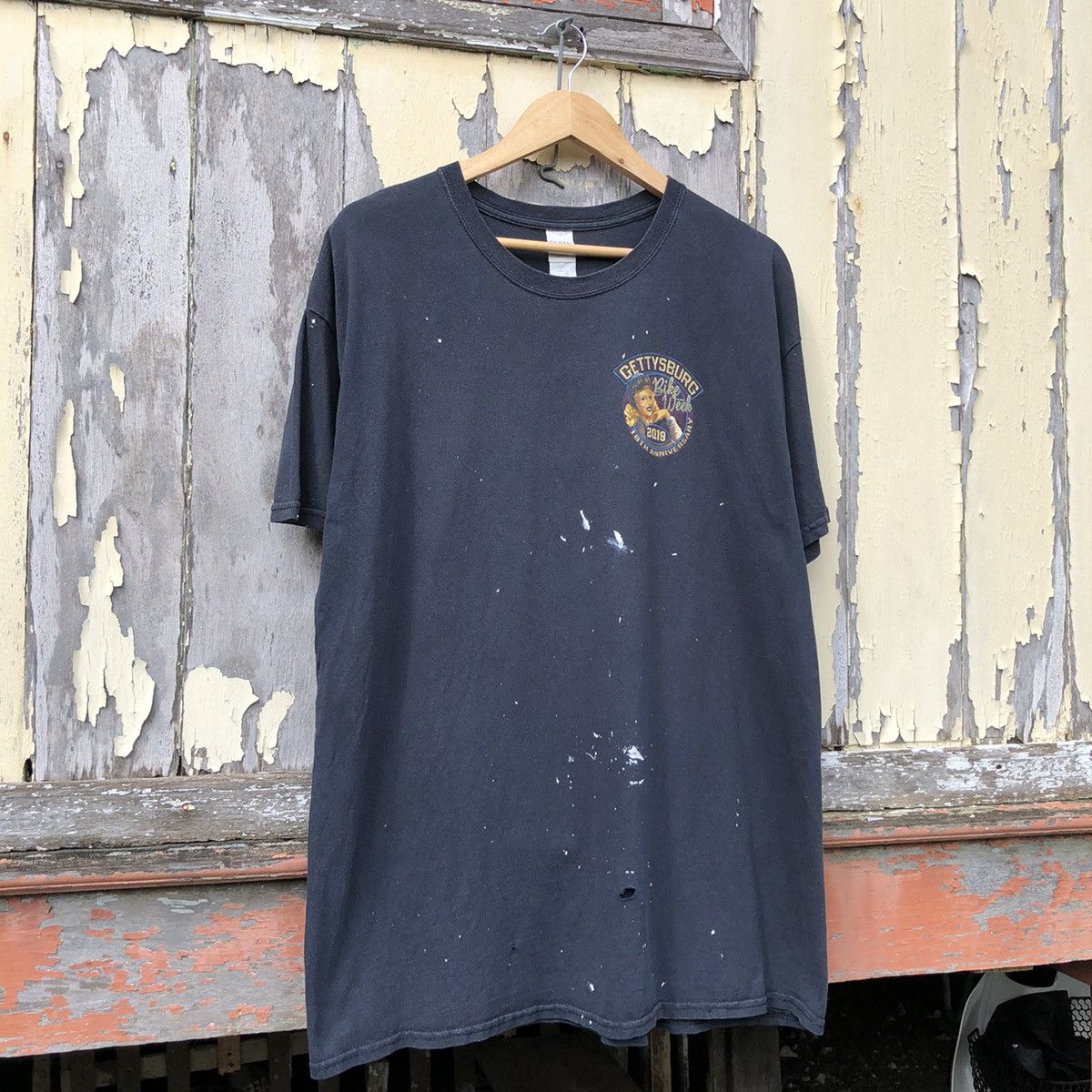 Vintage 🔥Steals🔥 Vintage y2k Faded Bike Week Gettysburg Pennsylvania Size US XL / EU 56 / 4 - 6 Thumbnail