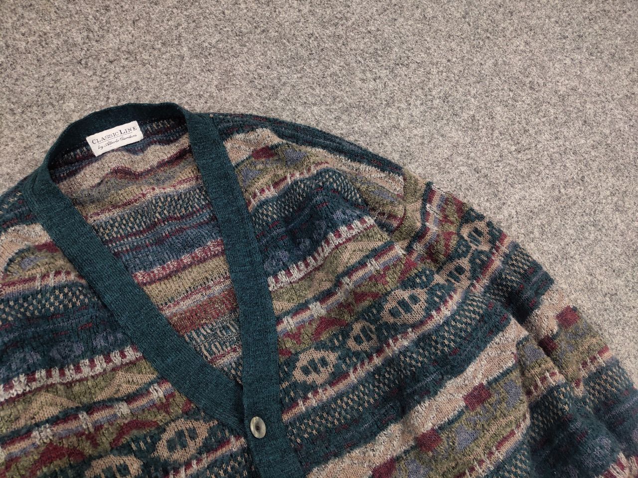 Japanese Brand Vintage Japan coogi Style Wool Blend sweater Cardigan Y2K Size US L / EU 52-54 / 3 - 7 Thumbnail
