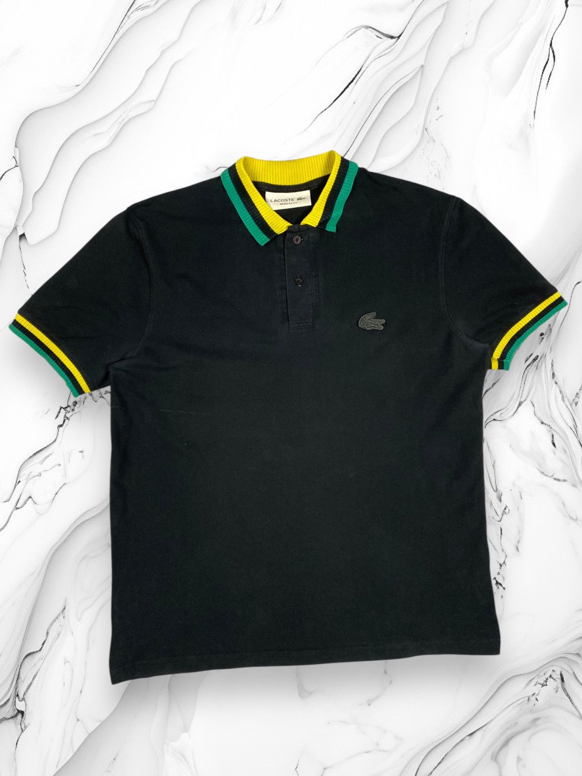 Lacoste Lacoste Designer Polo Shirt Size US XL / EU 56 / 4 - 1 Thumbnail