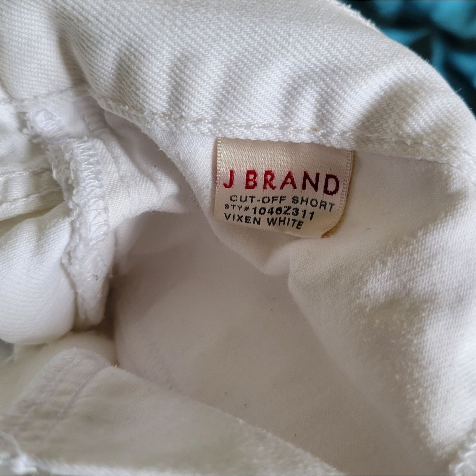 J Brand J Brand Vixen White Cut Off Shorts Womens Size 24 XS Cheeky Size 24" / US 00 / IT 34 - 6 Thumbnail