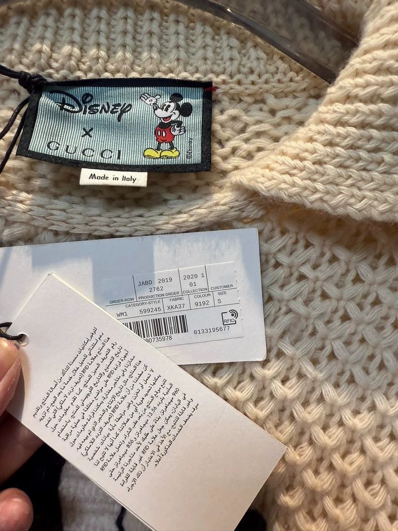 Gucci Gucci Disney co-branded Mickey Mouse knitted sweatshirt 250 Size S / US 4 / IT 40 - 4 Thumbnail
