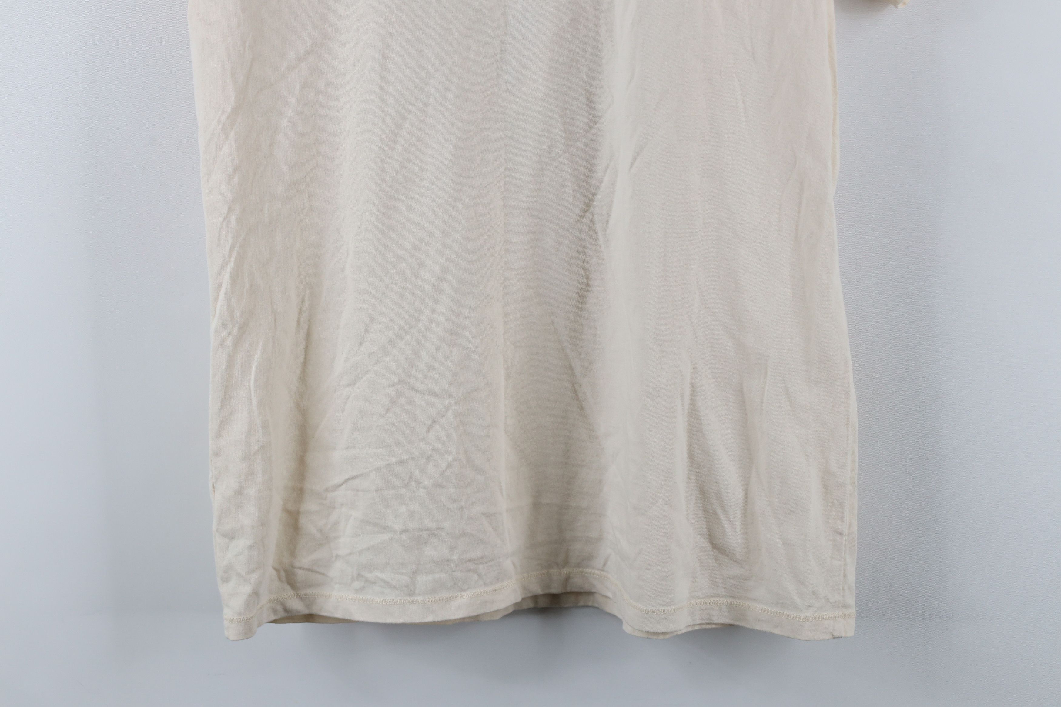 Life is Good × Vintage Life Is Good Peace Love Tennis V-Neck T-Shirt Beige Size M / US 6-8 / IT 42-44 - 11 Thumbnail