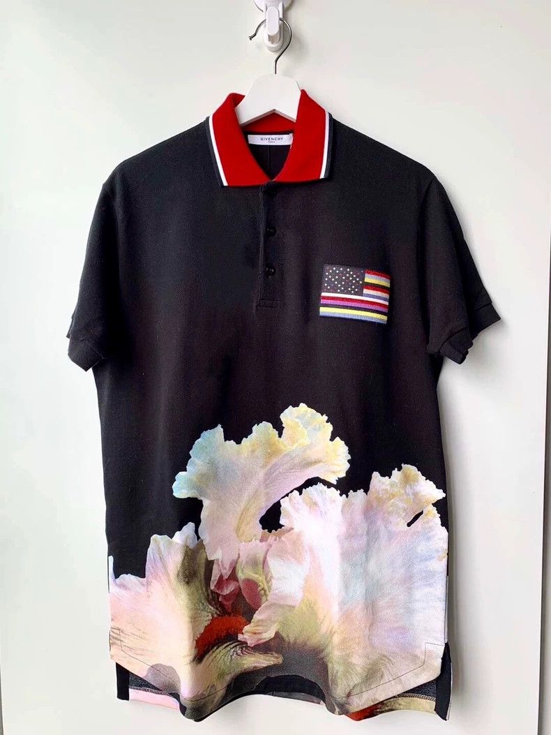 Givenchy Givenchy Floral Men's Short-sleeved T-shirt Size US XS / EU 42 / 0 - 1 Thumbnail