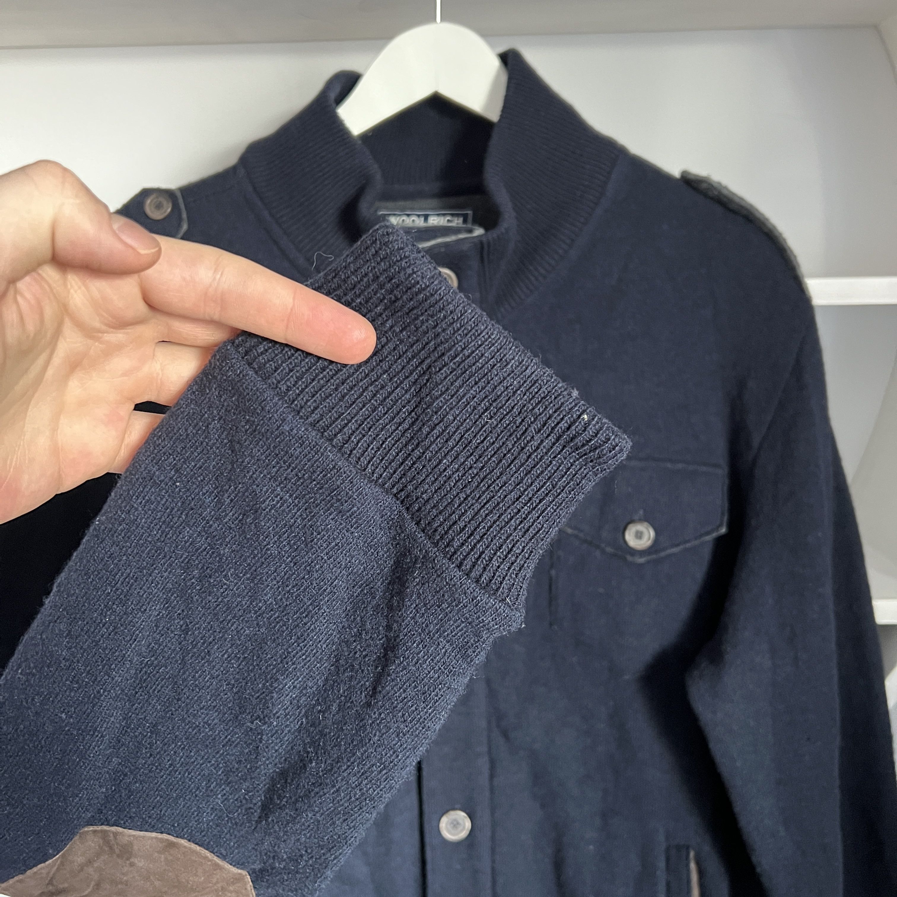 Woolrich Woolen Mills WOOLRICH Blue Wool Button Jacket Cardigan Size XL / 2XL Size US XXL / EU 58 / 5 - 7 Thumbnail