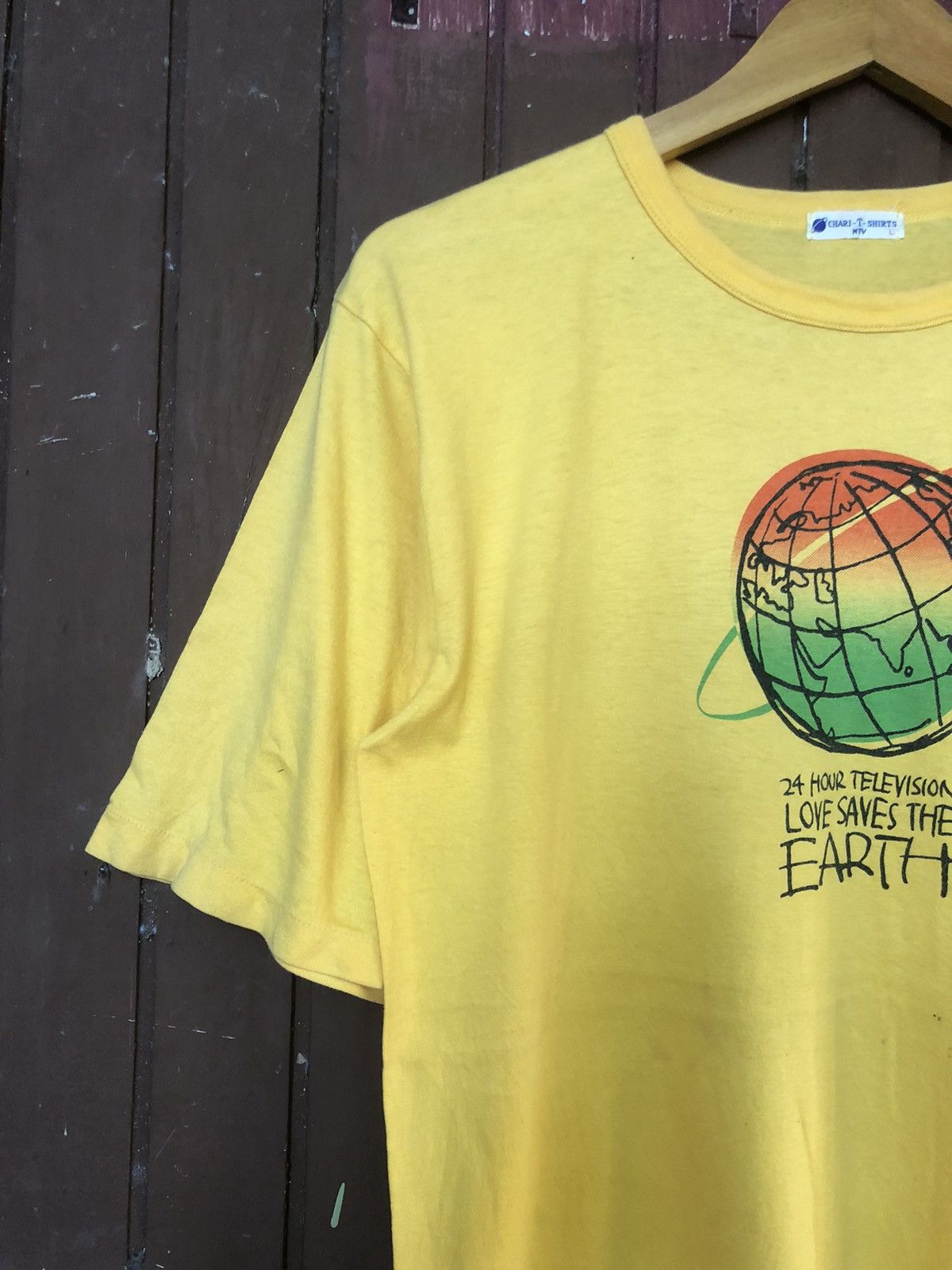 Japanese Brand RARE Vintage 80s 24 Hour Television Tshirt Size US M / EU 48-50 / 2 - 3 Thumbnail