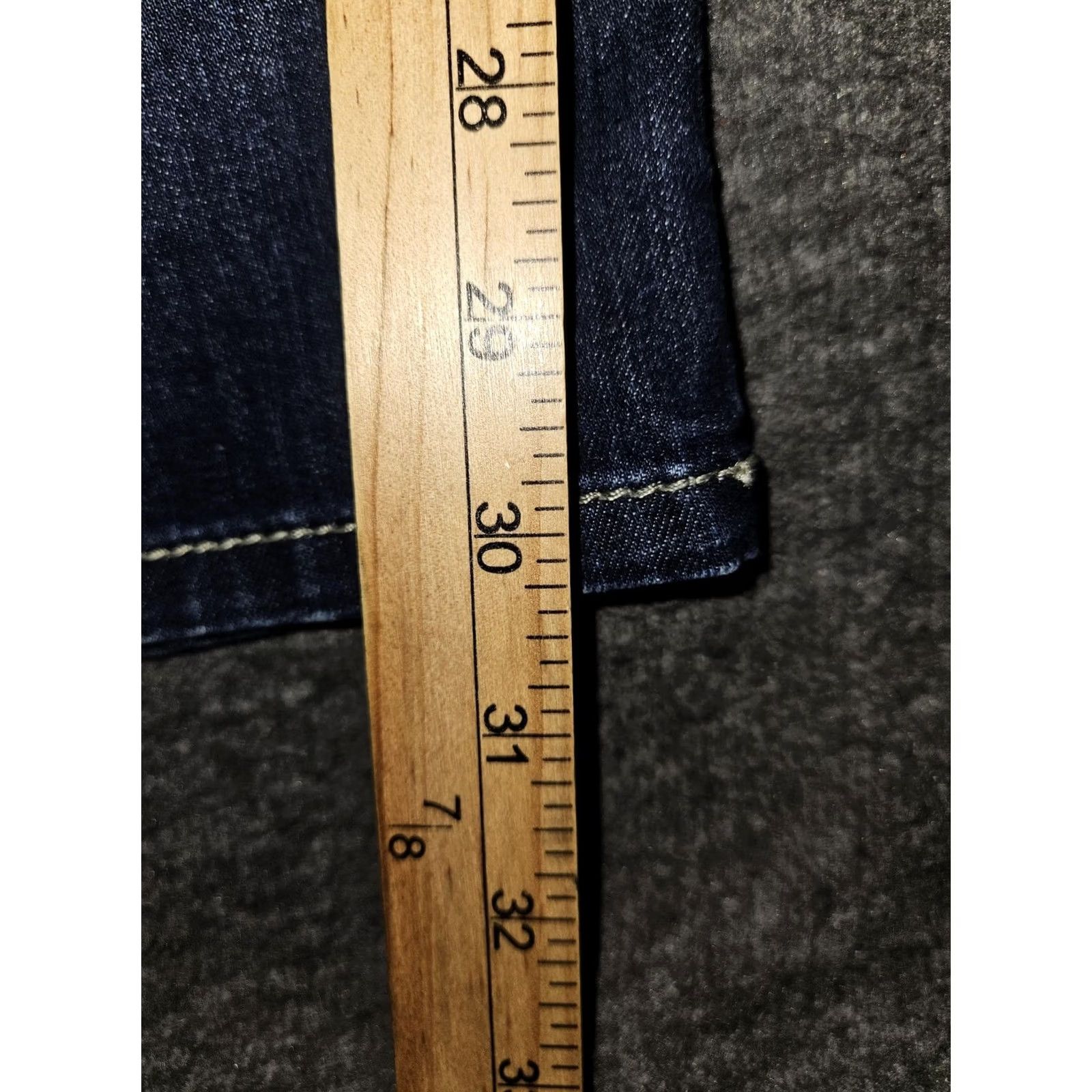 BKE BKE Addison Jeans Womens 27R Blue Medium Wash Low Rise Skinny Stretch Jeans Size 27" / US 4 / IT 40 - 7 Thumbnail
