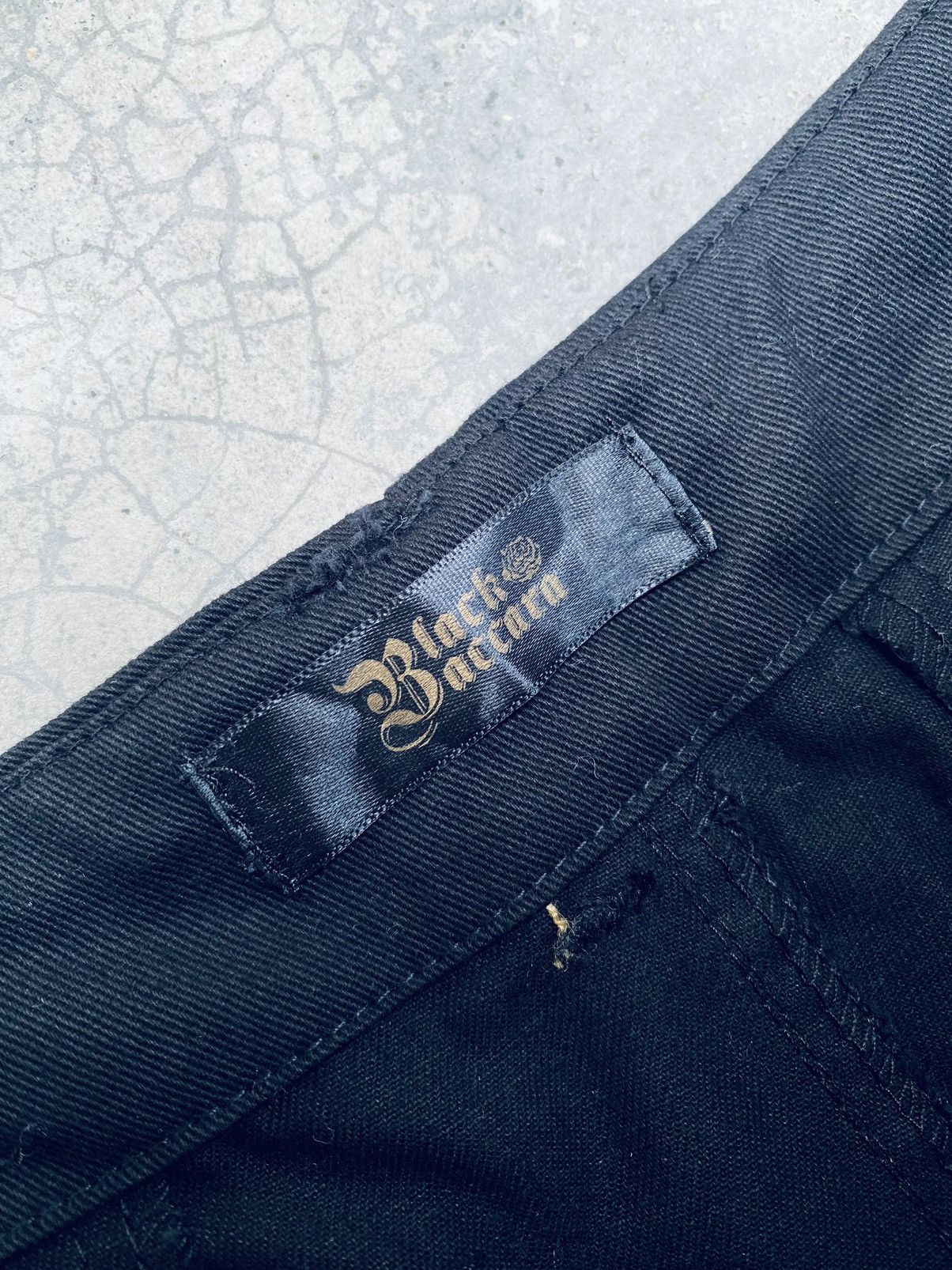 Japanese Brand Vintage Black Barcara Bondage Cargo Pants Size US 34 / EU 50 - 16 Thumbnail
