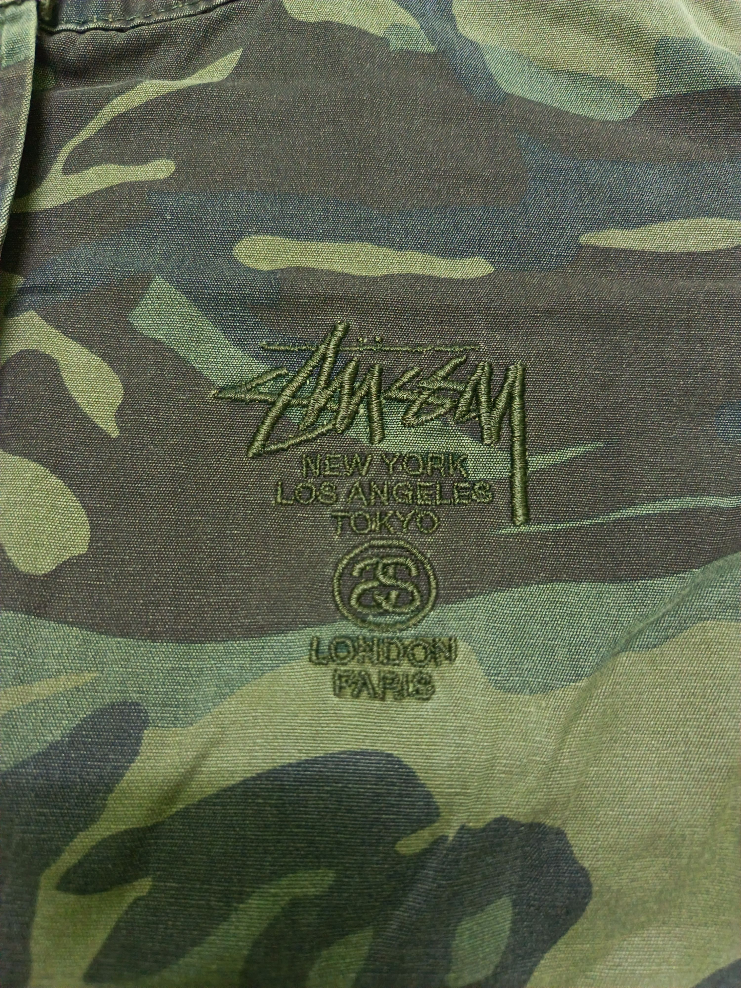 Stussy Vintage Stussy Camouflage Parkas Hoodie Jacket Size US S / EU 44-46 / 1 - 3 Thumbnail