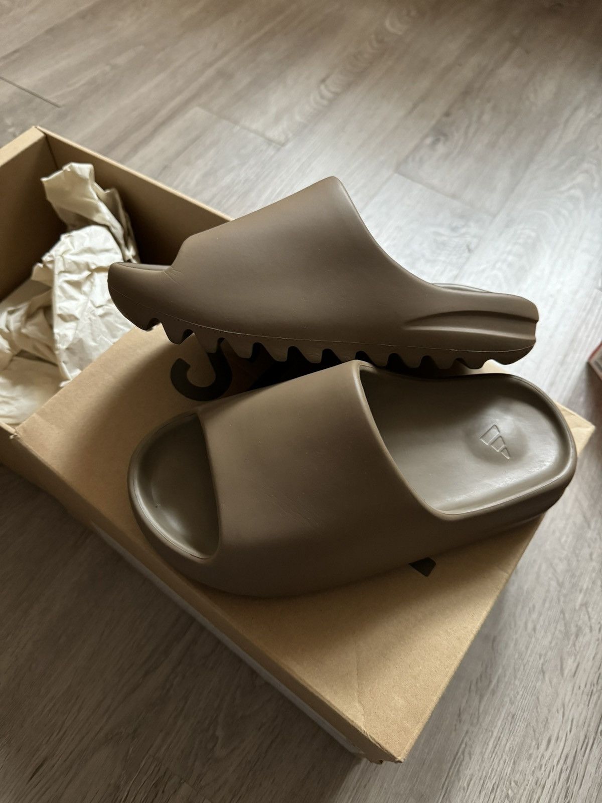 Yeezy Yeezy slides(brown) | Grailed