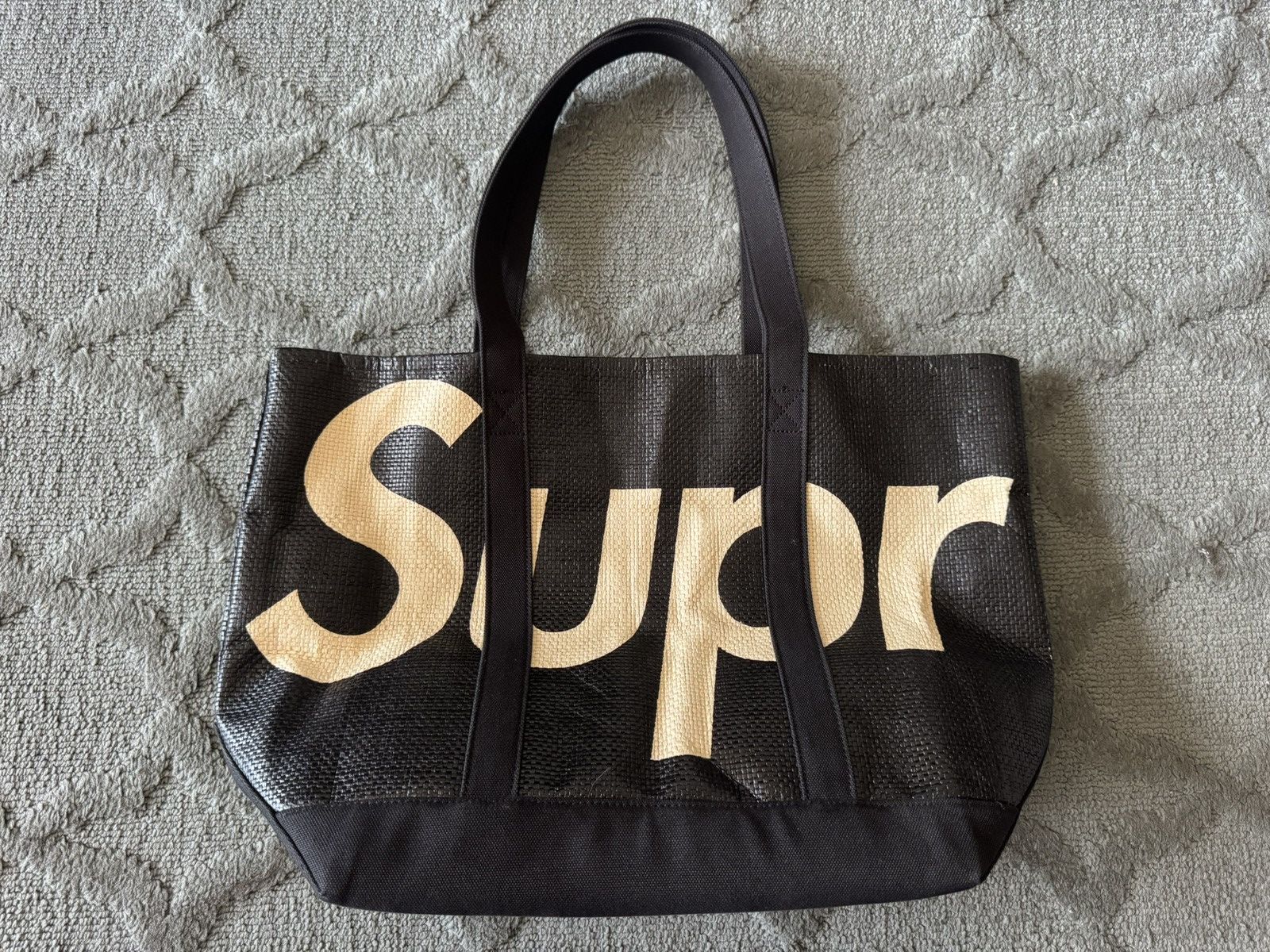Supreme Raffia Tote | Grailed