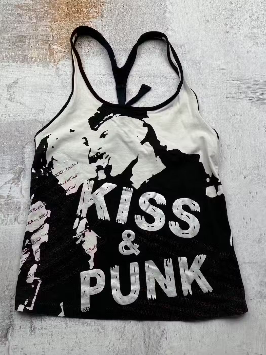 image of Avant Garde x Vintage Printed Tank Top, Women's (Size Small)