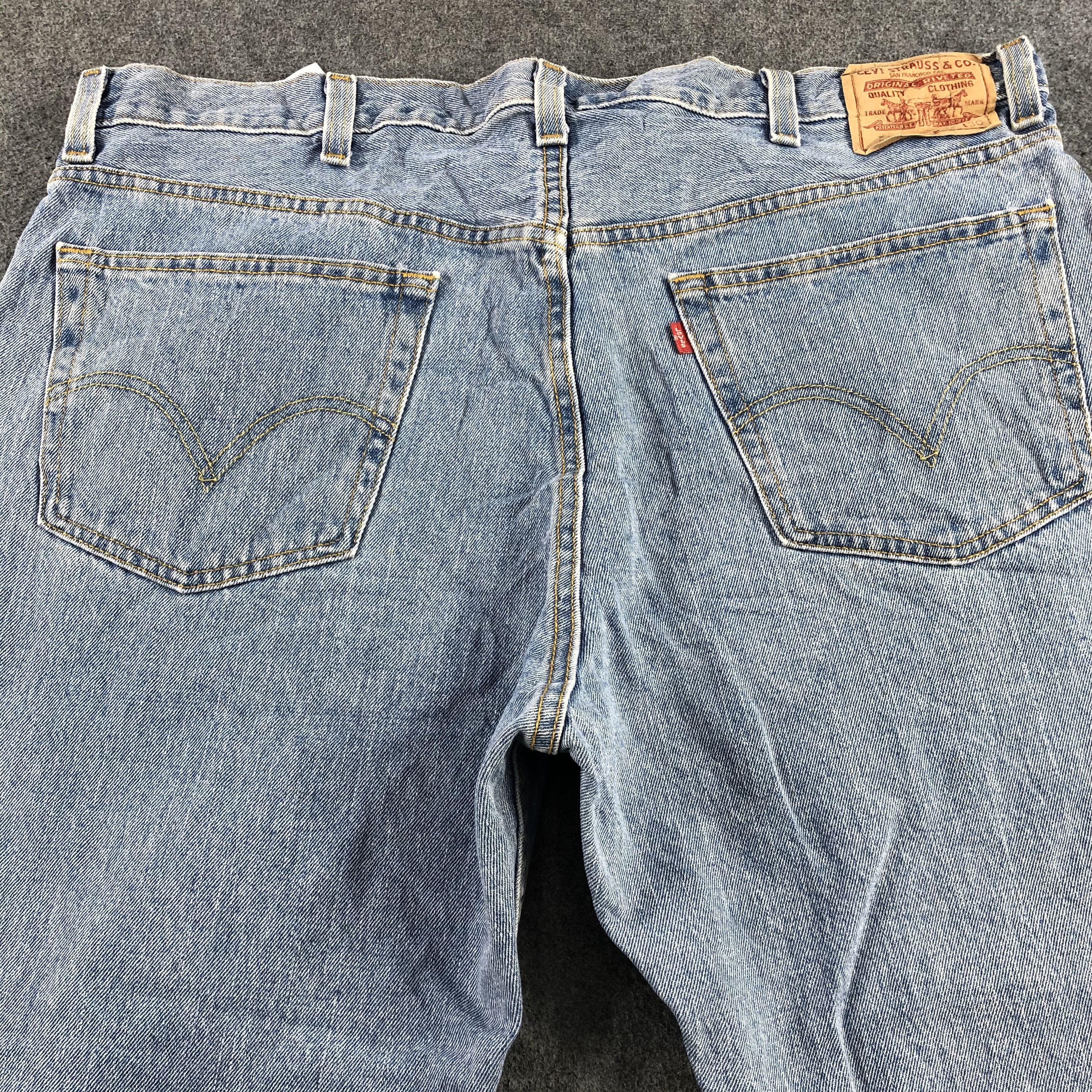 Levi's Vintage Blue Wash Levis 505 Jeans-J2429 Size US 43 - 4 Thumbnail