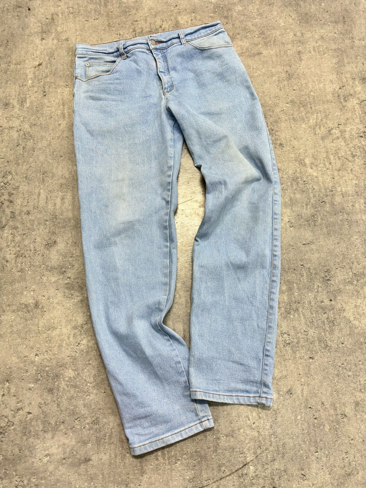 John Baner ᶠᵃⁿᶜʸᵍᵘʸ Vintage Baggy Washed Denim Jeans Wide leg Y2K Size US 34 / EU 50 - 1 Thumbnail