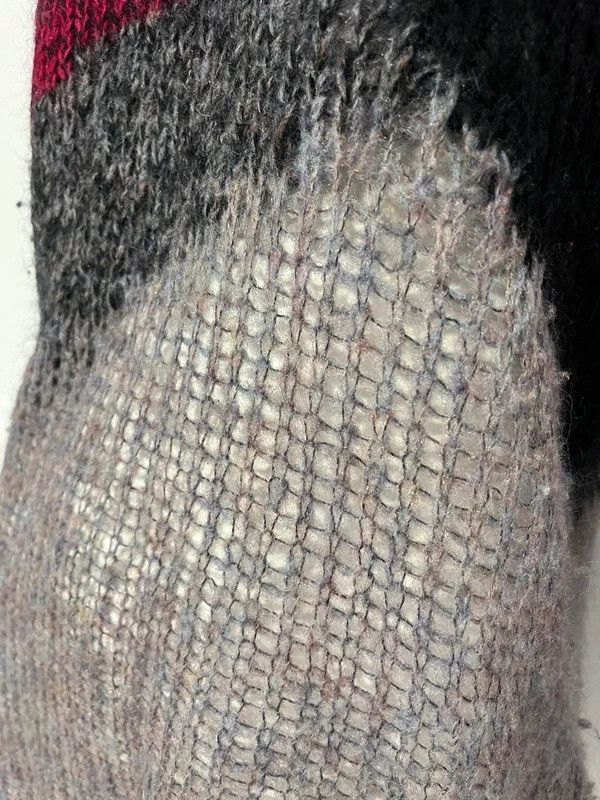 Diesel Diesel Mohair Pink Colorful Sweater Size L / US 10 / IT 46 - 3 Thumbnail