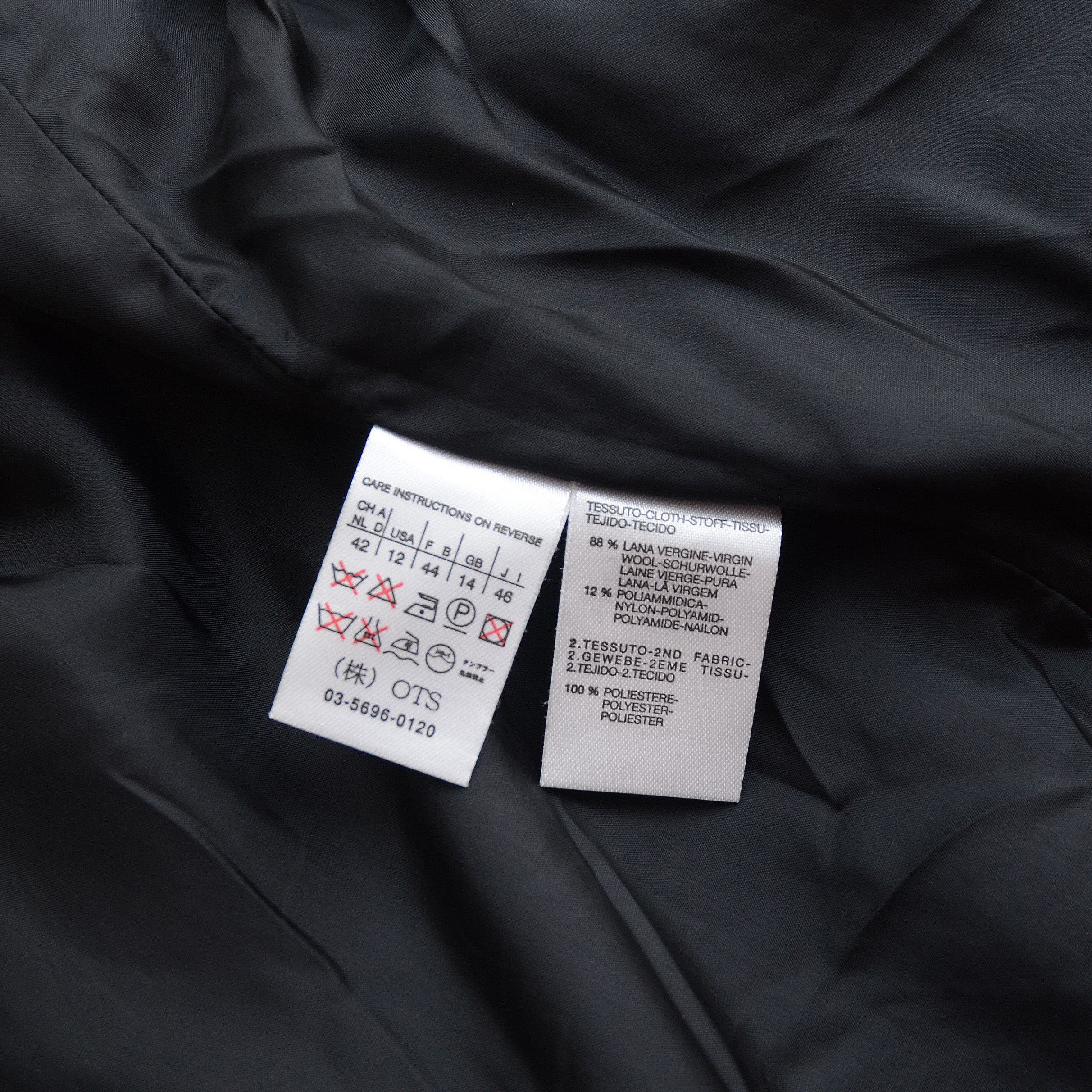 Max Mara Vintage Max Mara Wool Coat Blazer Gray Elegant Fashion Size XL / US 12-14 / IT 48-50 - 12 Thumbnail