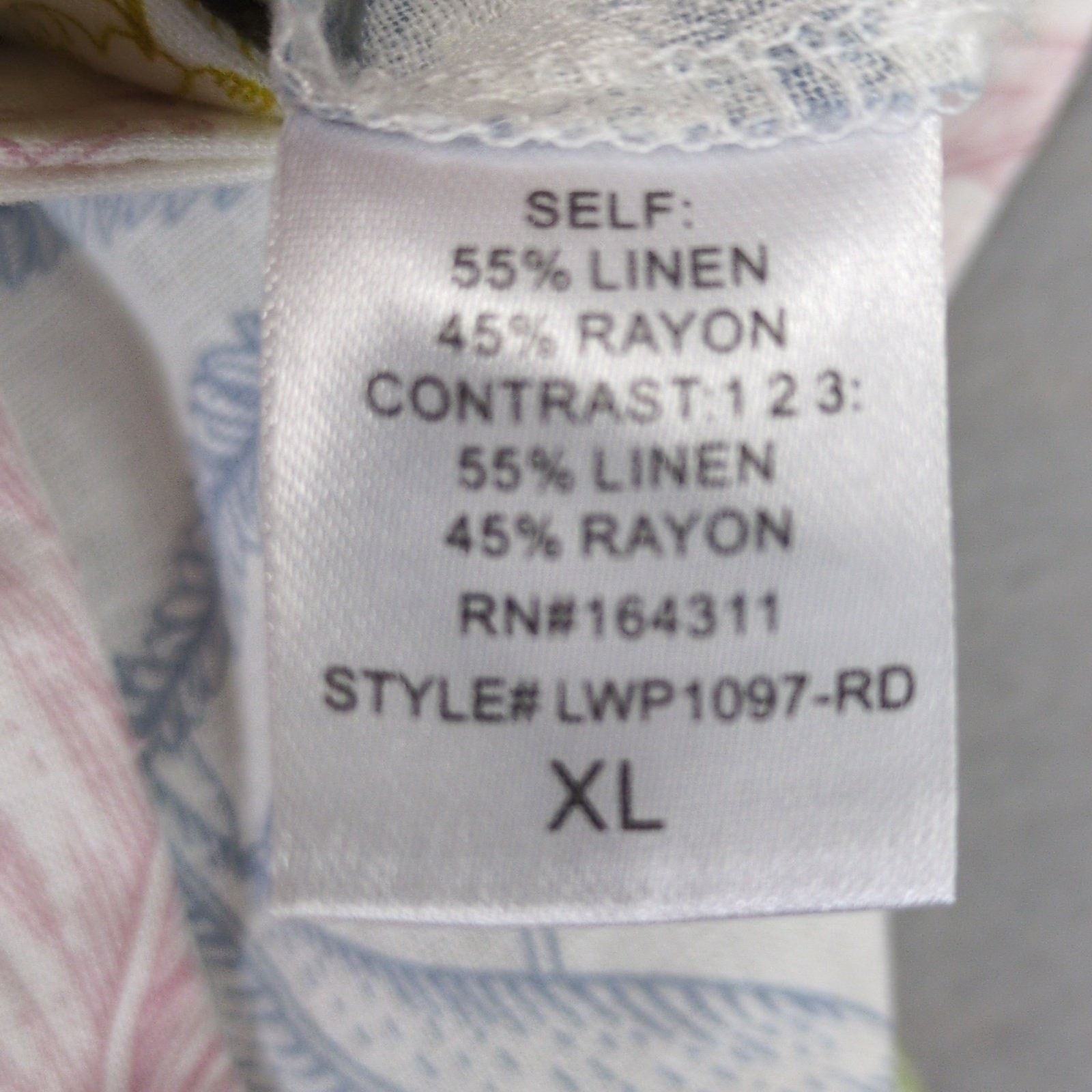 Other NWT Aura Women's XL Multicolor Floral Print Shorts Size 34" / US 12 / IT 48 - 5 Thumbnail