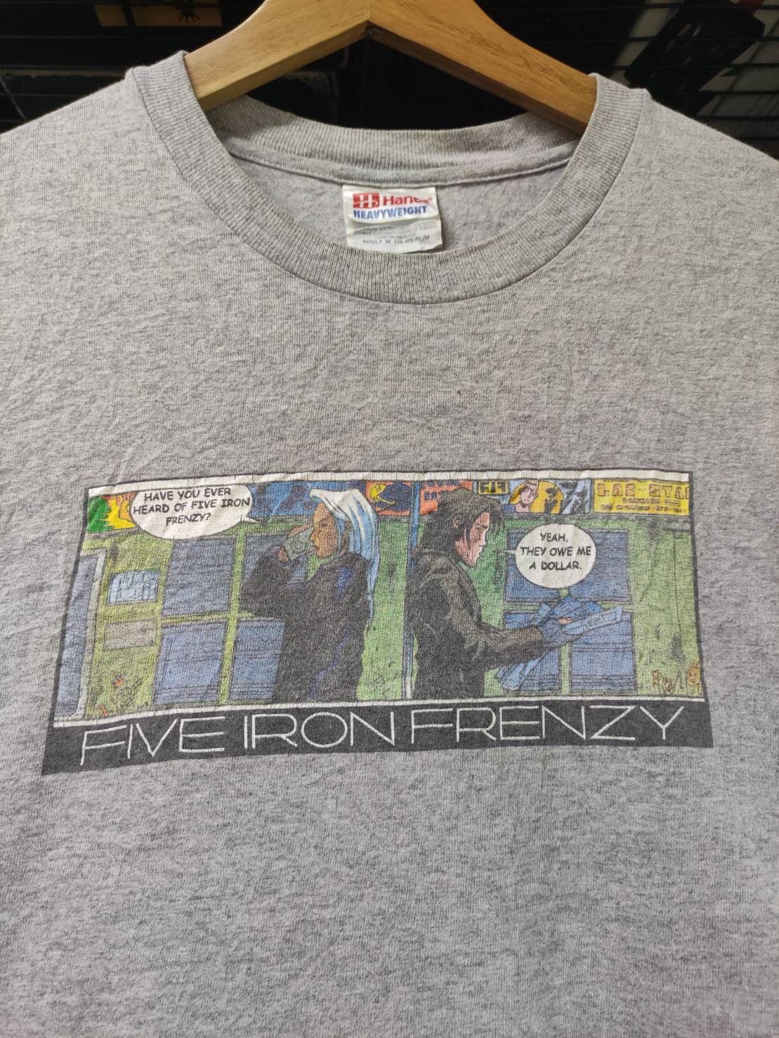 Band Tees Rare! Vtg 00's Five Iron Frenzy Comics Art T-Shirt Size US M / EU 48-50 / 2 - 1 Thumbnail