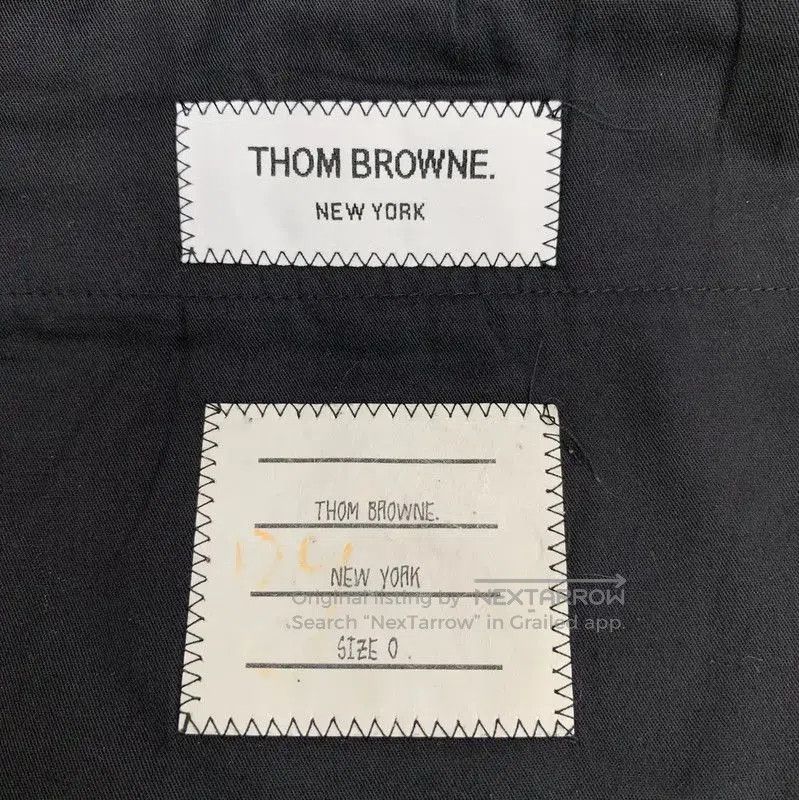Thom Browne Thom Browne Gray Wool Casual Pants . Size US 26 / EU 42 - 5 Thumbnail