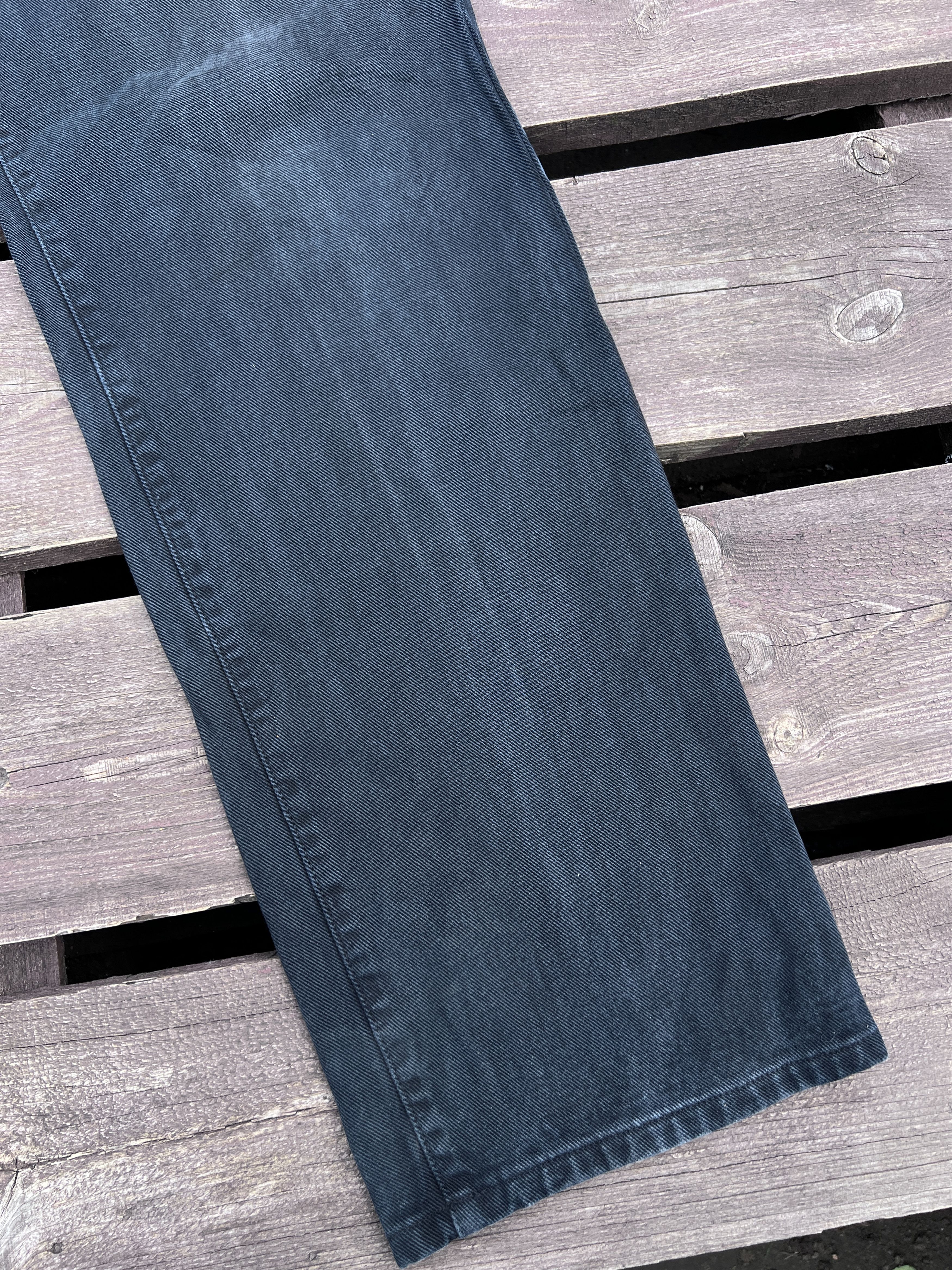 Versace Versace Vintage 90s Washed Black Denim Jeans Size US 34 / EU 50 - 19 Thumbnail